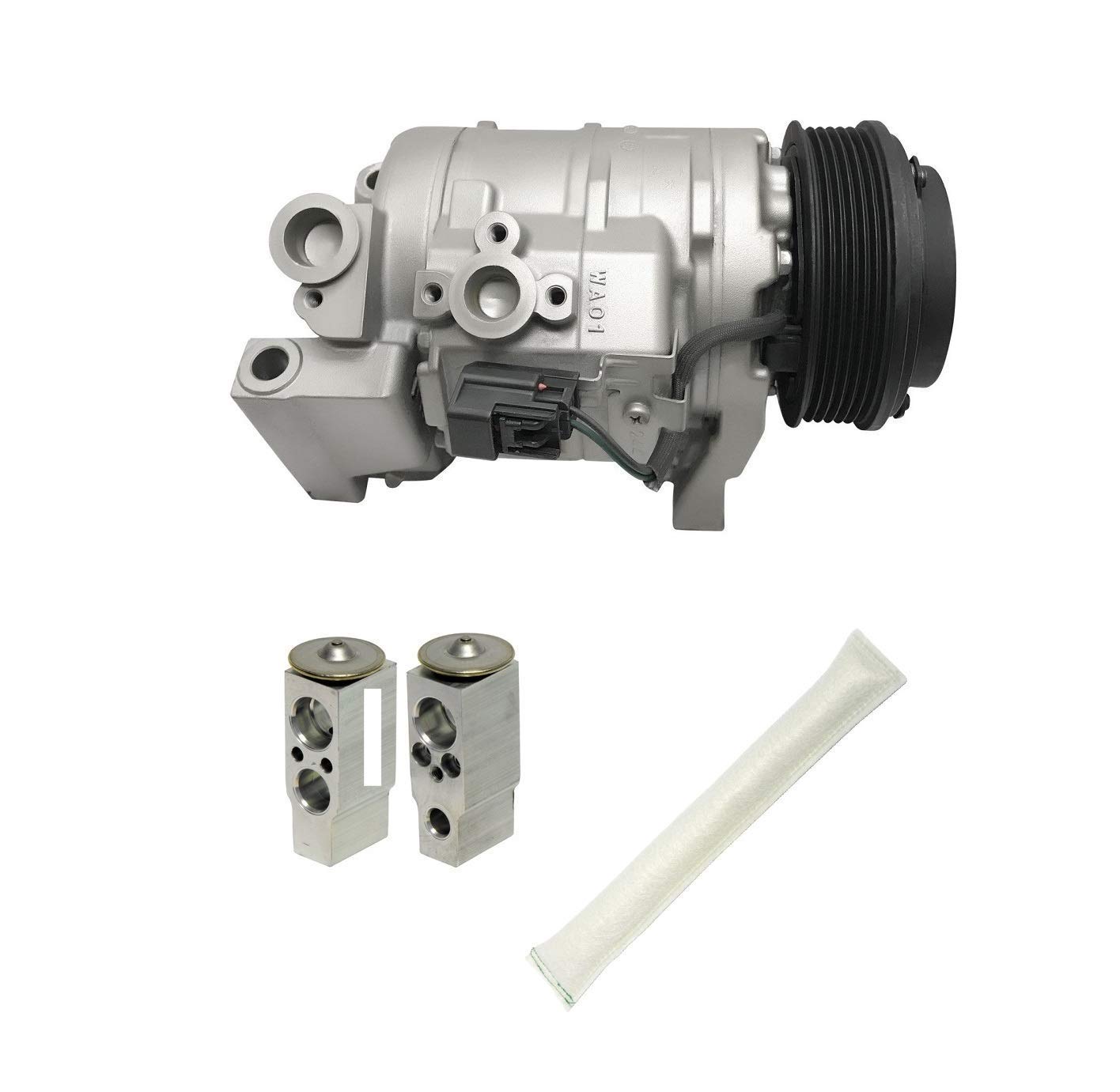 RYC Automotive A/C Compressor & Clutch Kit KT A060 - Compatible with Multiple Car Models, Perfect for AC Repair & Replacement