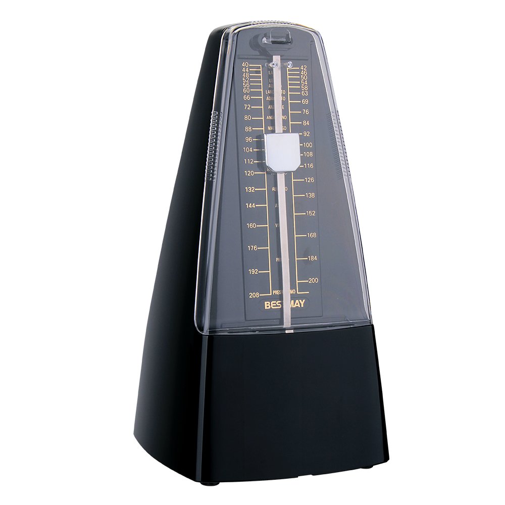 High Accuracy Mechanical Drummer Metronome with Audible Click & Bell Ring - Professional Tempo Tool for Piano, Guitar & Music Practice - Perfect for Musicians, Teachers & Students