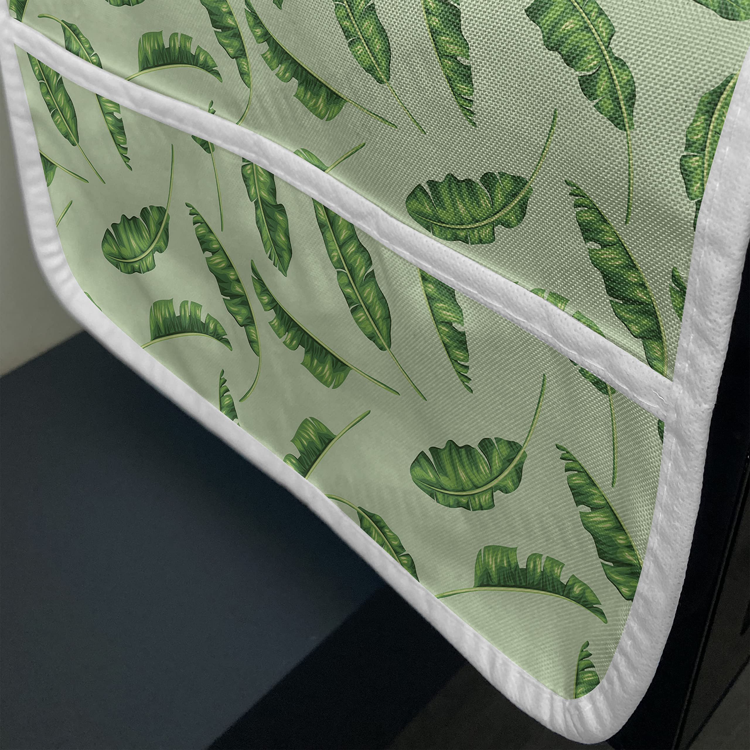 Ambesonne Banana Leaf Microwave Cover - 36
