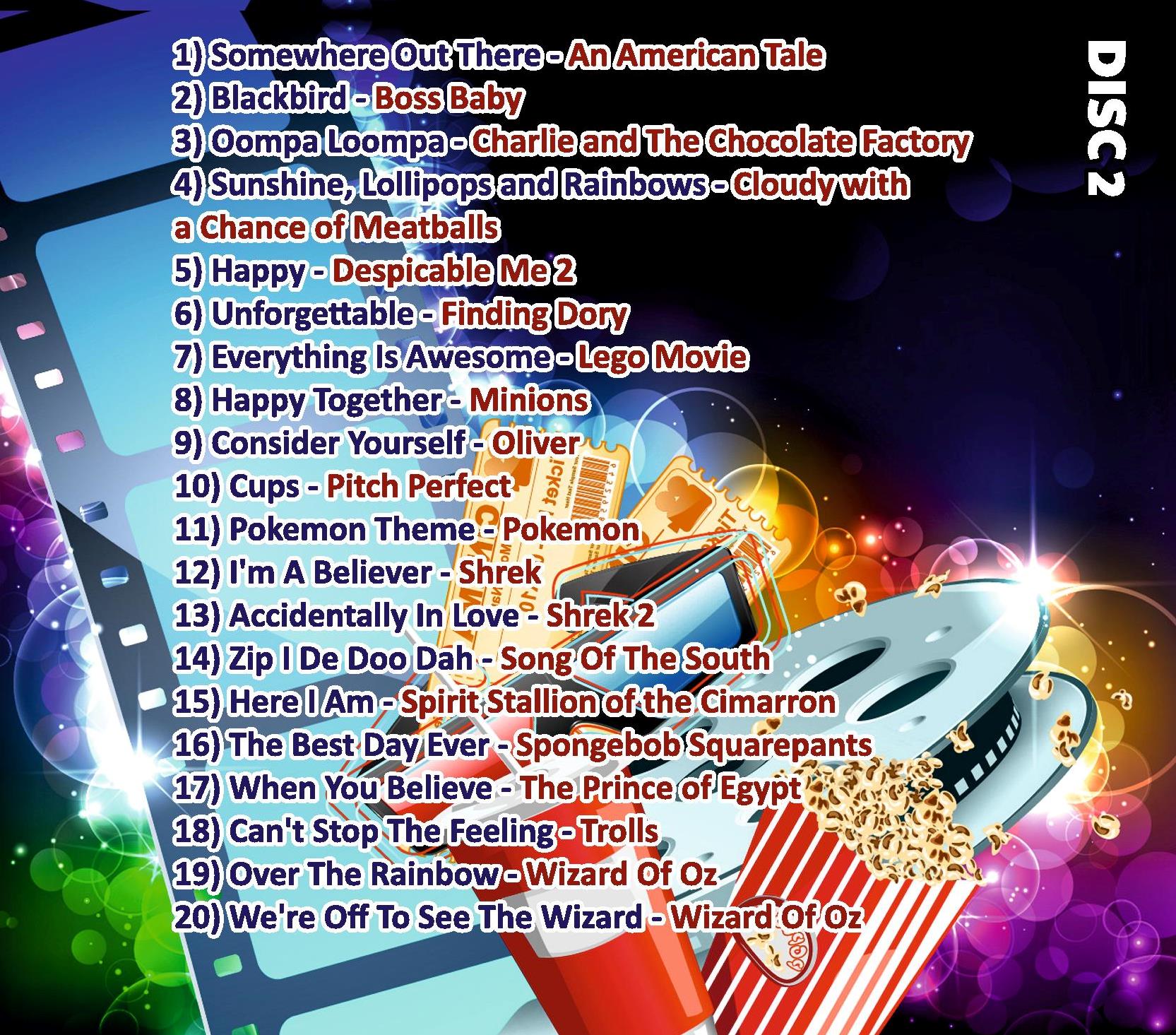 Mr Entertainer Big Karaoke Hits of Kids Movies - Fun Sing-Along Songs for Children's Parties & Family Gatherings