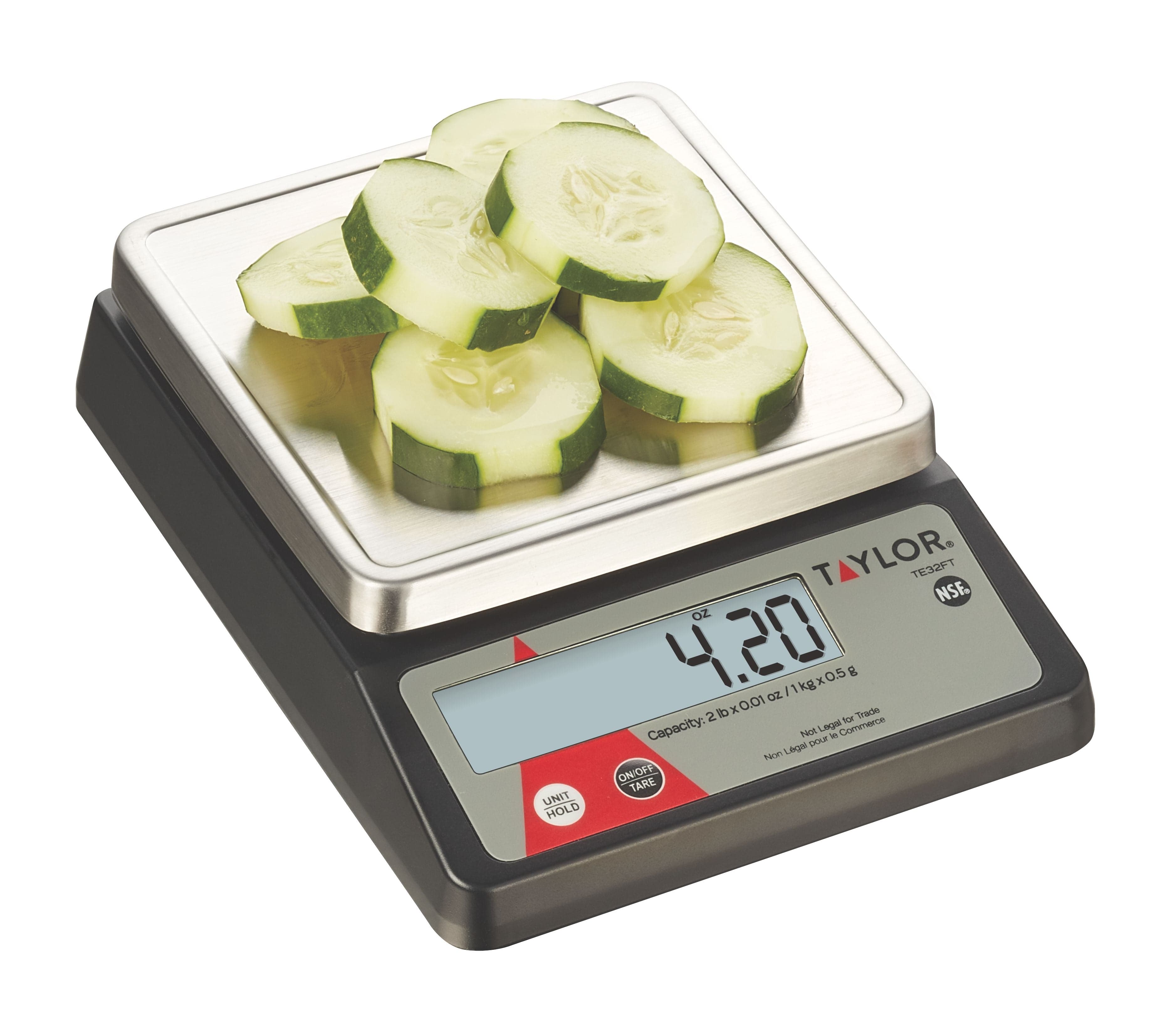 Precision Digital Portion Control Scale - 32 oz Commercial Food Scale for Baking, Cooking & Meal Prep | Accurate Kitchen Scale for Restaurants, Bakeries & Home Use