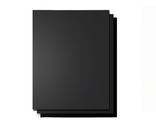 Chalk Ink Chalkboard Paper - 8.5 x 11 Inches Black Sheets - Pack of 100 - Perfect for DIY Projects, Classroom Decor & Menu Boards