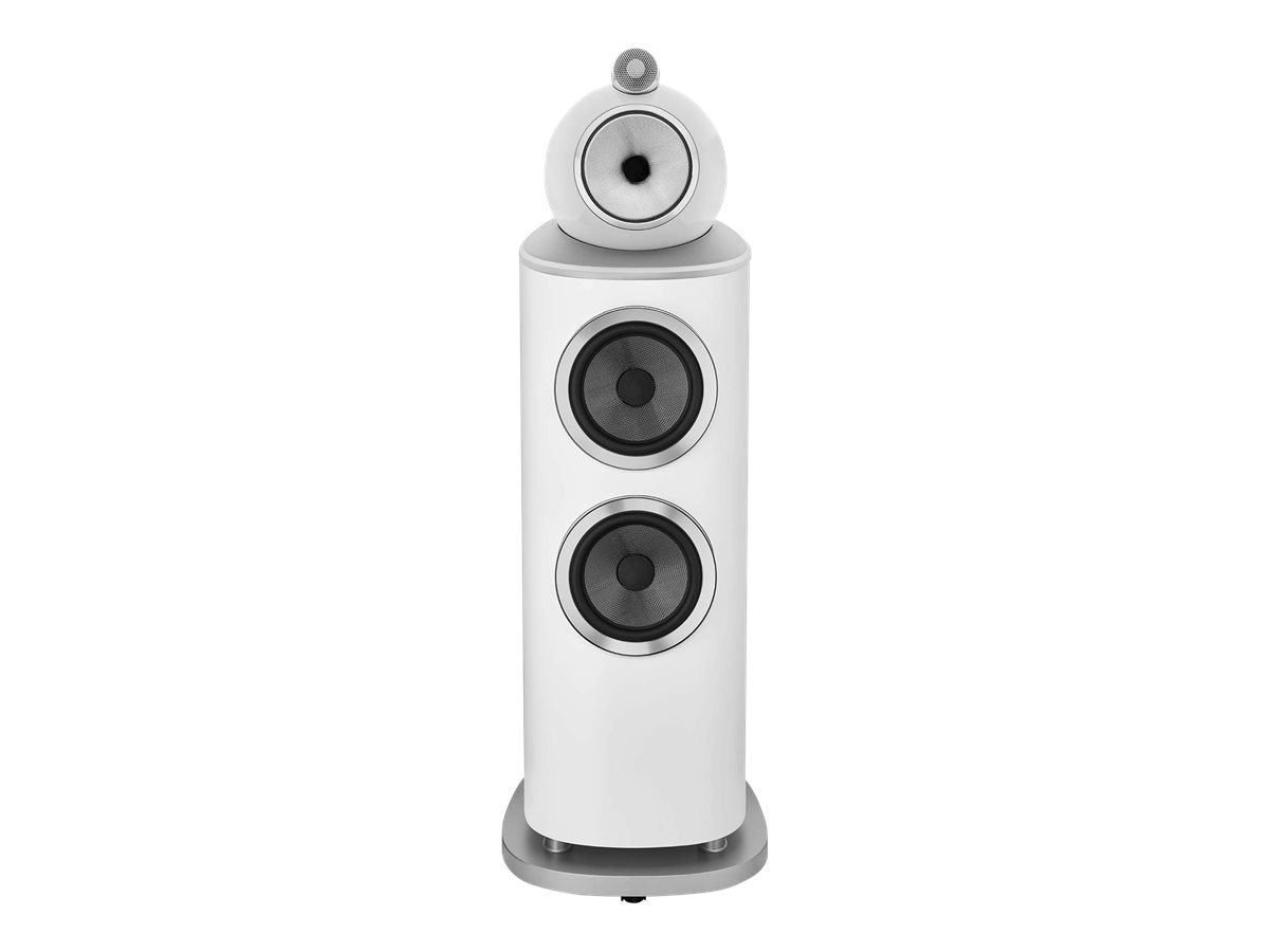 Bowers & Wilkins 802 D4 Premium Floorstanding Speakers (Pair) - High-End Audio for Home Theater & Music Listening