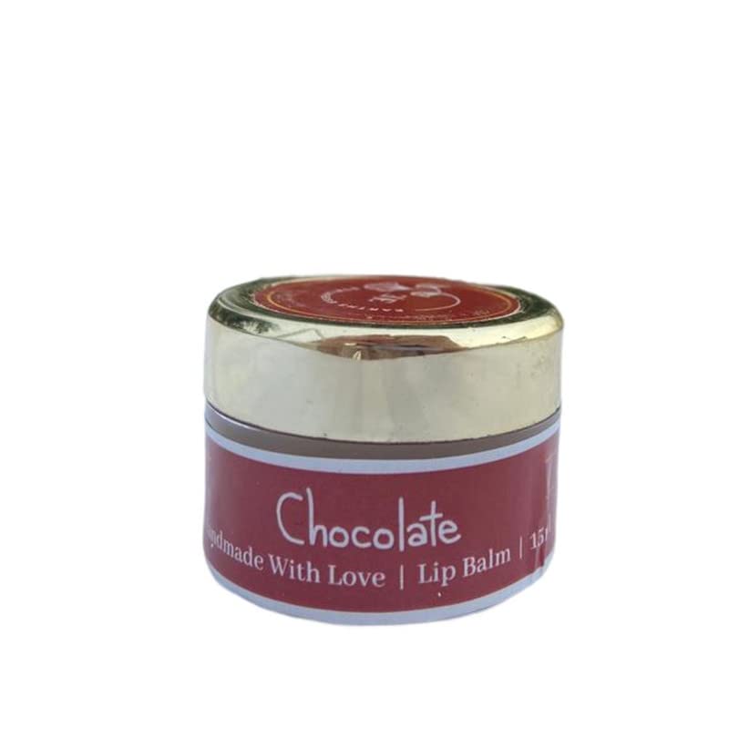 EARTHS ESSENTIALS Chocolate Lip Balm - 15ml Moisturizing Lip Care for Dry & Chapped Lips - Perfect for Winter, Outdoor Activities & Daily Hydration