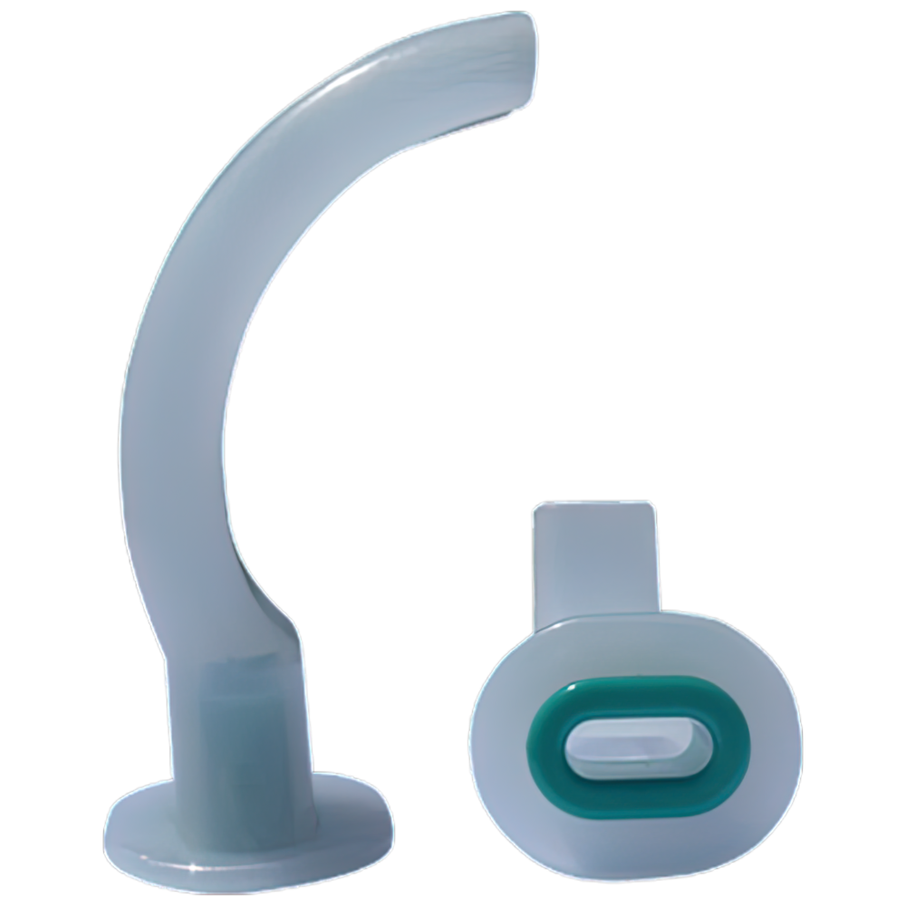 Sterile Green Guedel Airway Size 2 (ISO 8.0) - Small Medical Airway for Anesthesia & Emergency Use - Ideal for Hospitals, Clinics & First Aid Kits