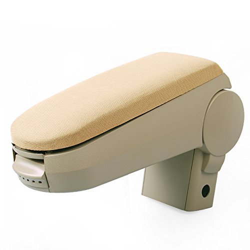 Beige Center Console Armrest Storage Box for 1999-2004 Volkswagen Bora Golf Jetta - Premium Replacement Part for Car Interior Upgrade | Perfect for Road Trips & Daily Commuting