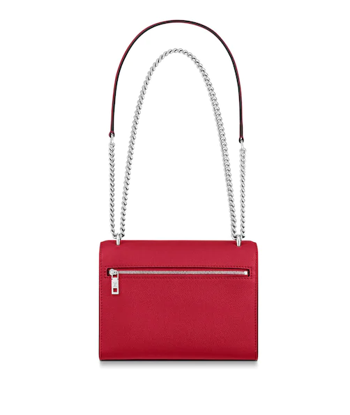 LV MyLockMe BB Rubis Crossbody Bag - Luxury Leather Handbag for Women, Perfect for Daily Use, Travel & Evening Events