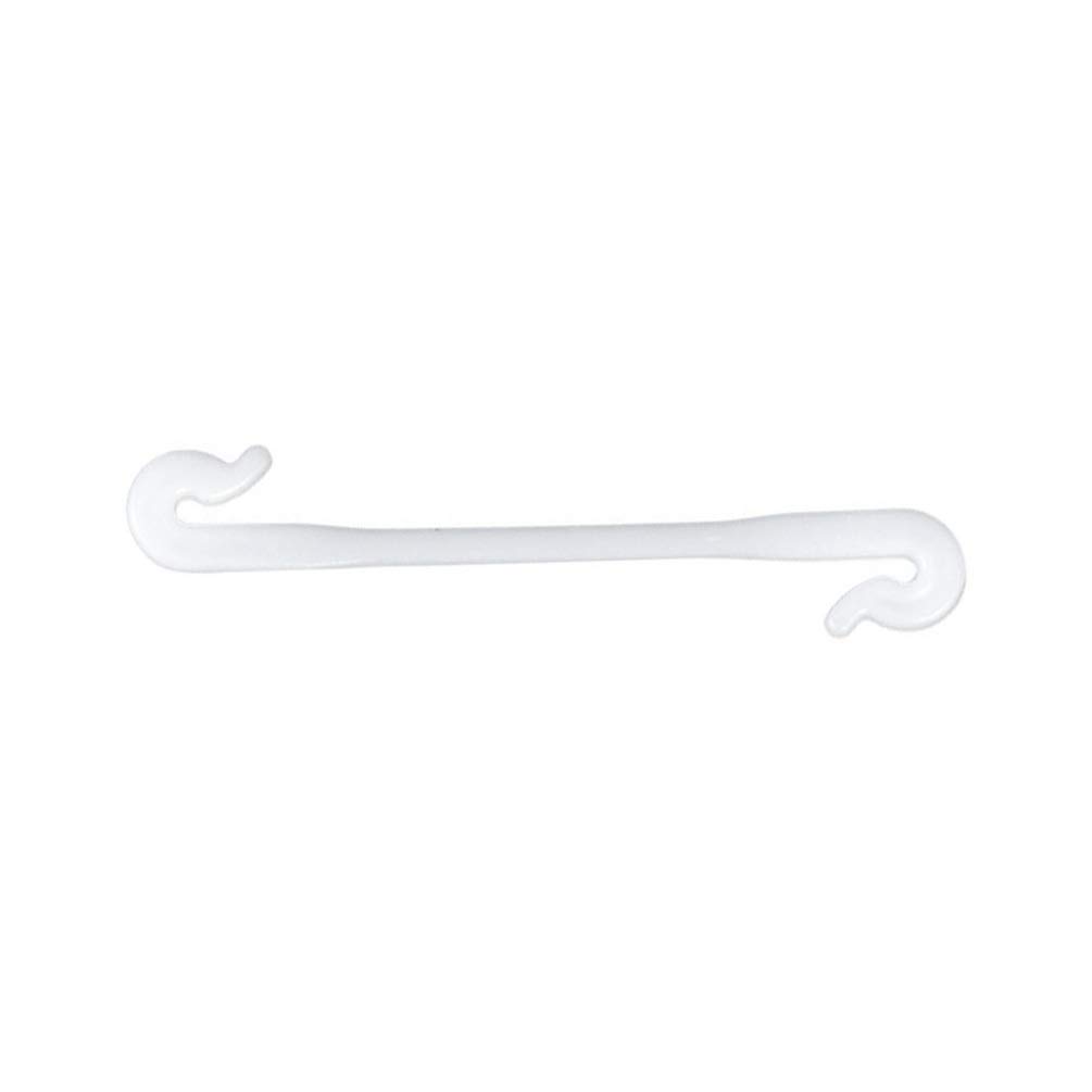300pcs Garden Plant Clips - White Vegetable Fixing Hooks for Vine, Stem & Branch Support | Ideal for Tomatoes, Grapes, Cucumbers & Climbing Plants | Durable Plant Fasteners for Secure Growth in Home Gardens & Greenhouses