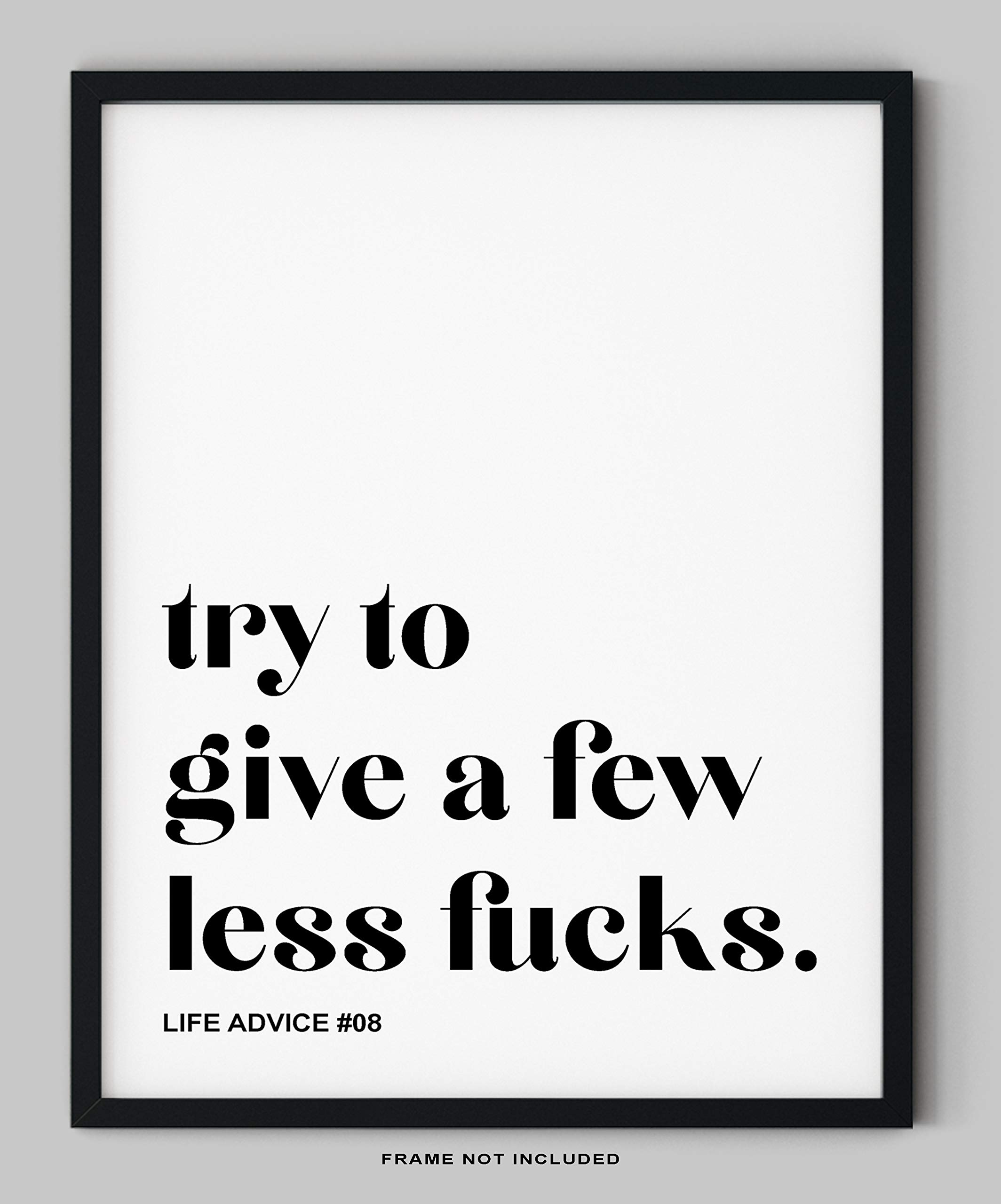 Motivational Wall Art - 8x10