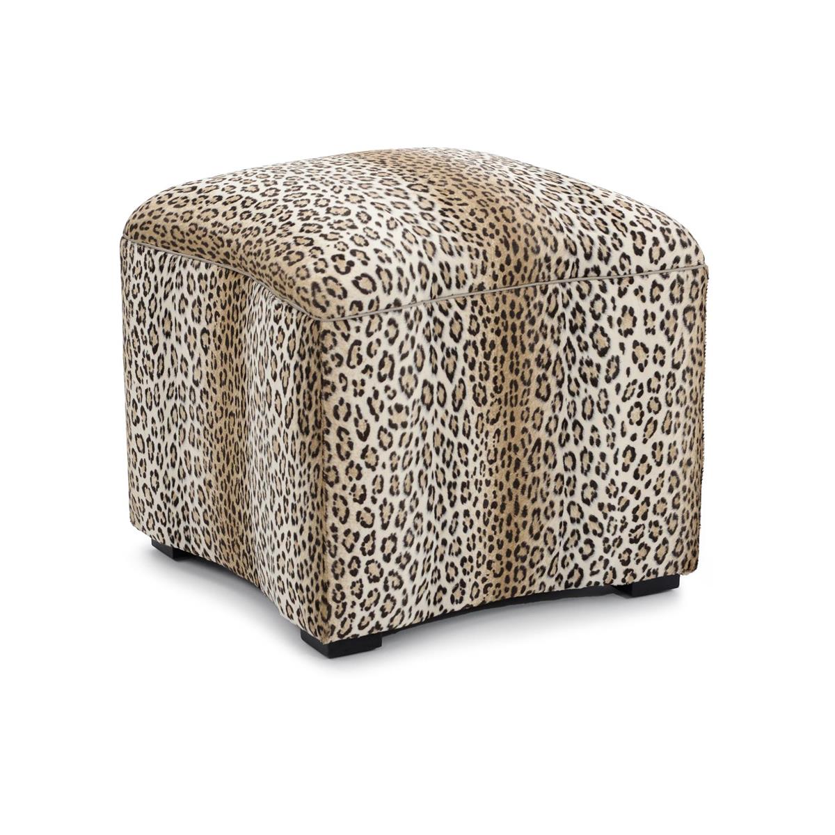 Arched Ottoman Footrest Stool - Black, Brown, White Colors - Perfect for Living Room, Bedroom & Office Decor