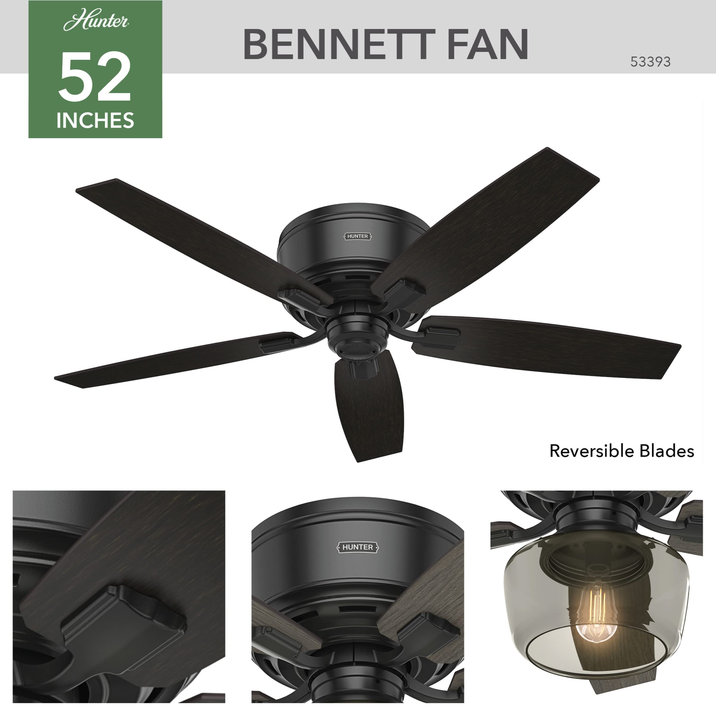Hunter Fan Company Bennett 52