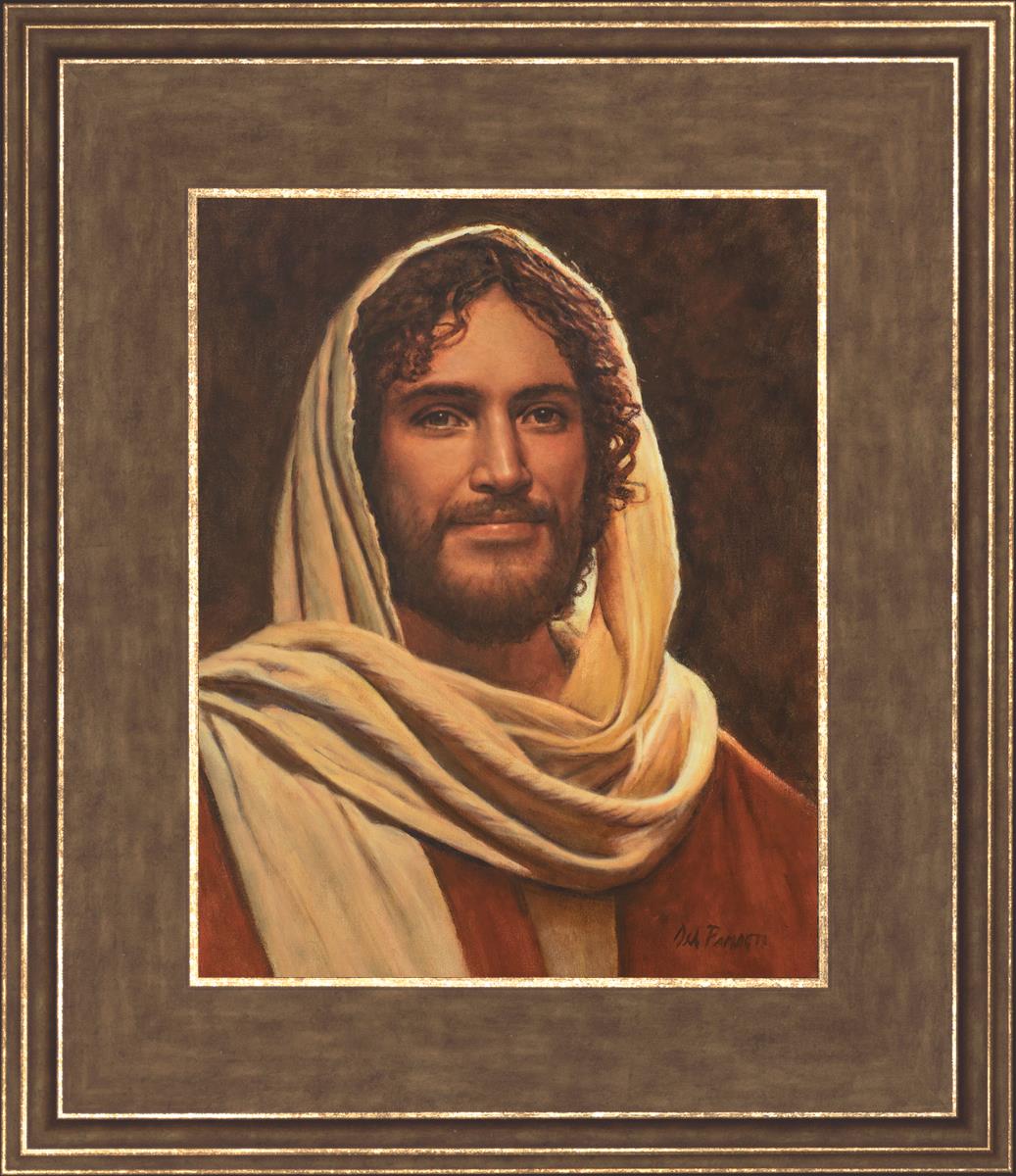 Emmanuel By Del Parson - Premium Religious Wall Art for Home & Church Decor - Perfect for Living Rooms, Bedrooms & Worship Spaces