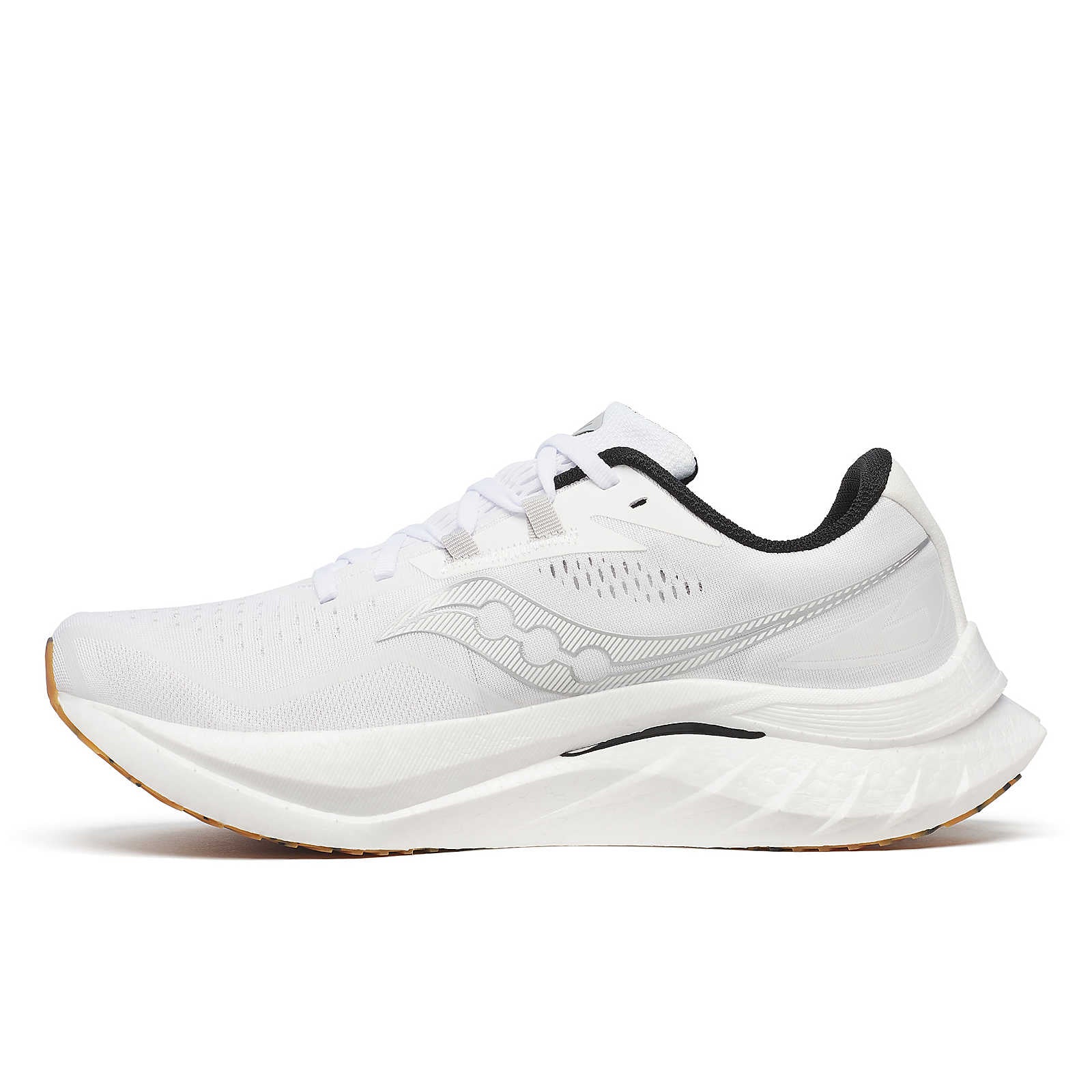 Men's Endorphin Speed 4 Running Shoes - White & Gum Colorway | Lightweight Cushioned Sneakers for Road Running, Training & Marathon Racing