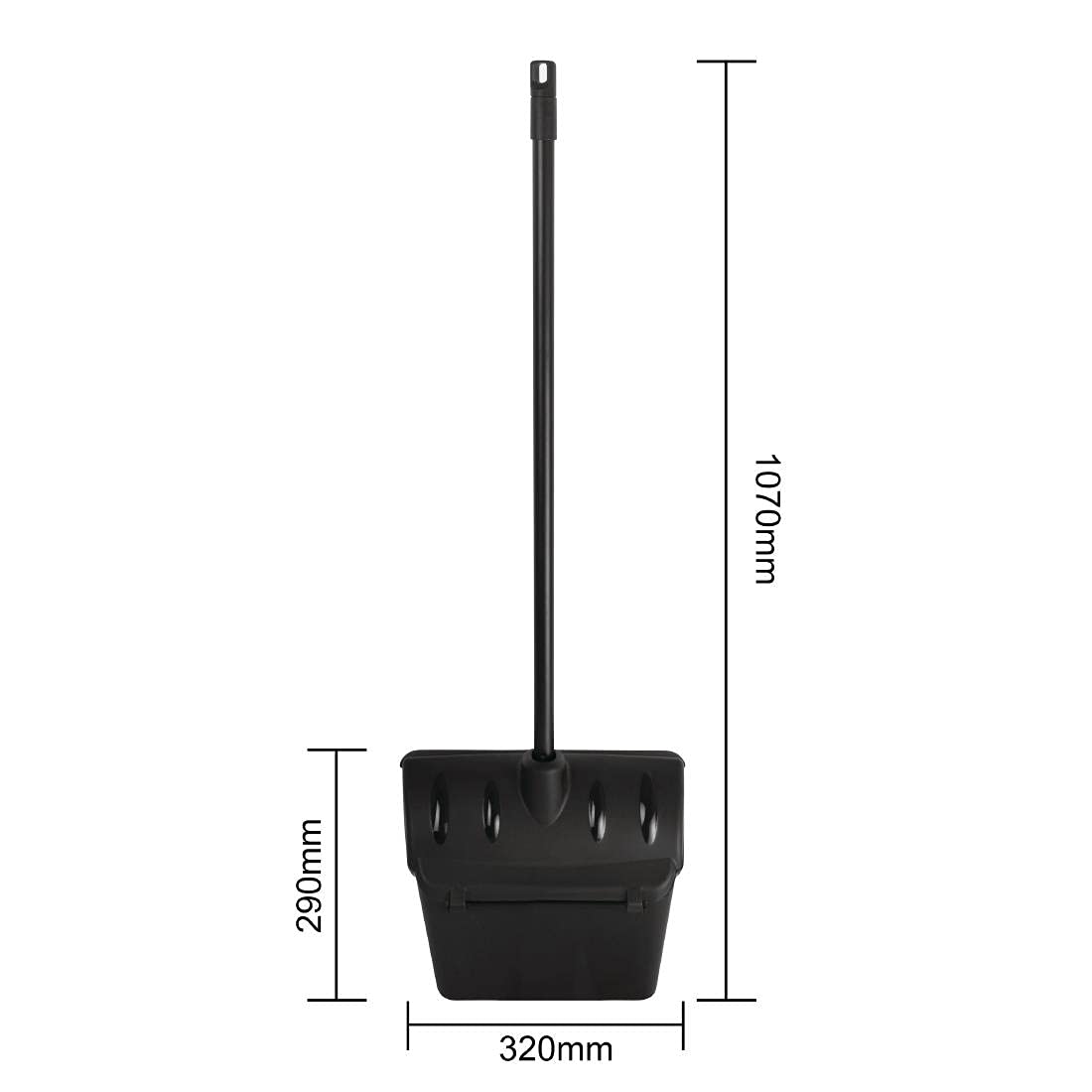 Premium Lobby Dustpan and Broom Set - 850x160x30mm Heavy-Duty Cleaning Sweeper with Mop Brush - Ideal for Home, Office, and Commercial Spaces