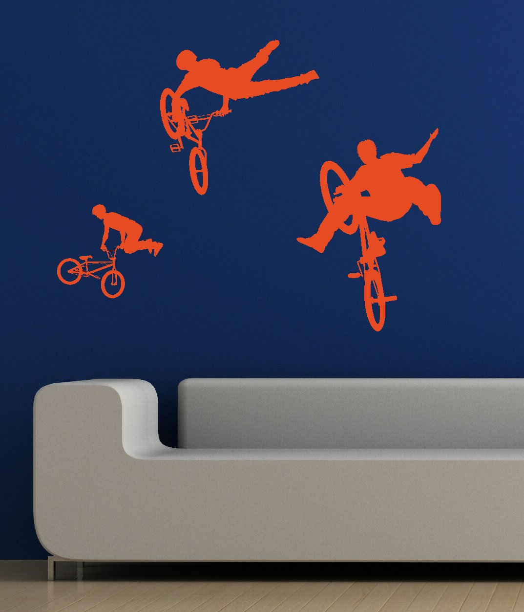 BMX Biker Wall Decal for Boys Room - 23
