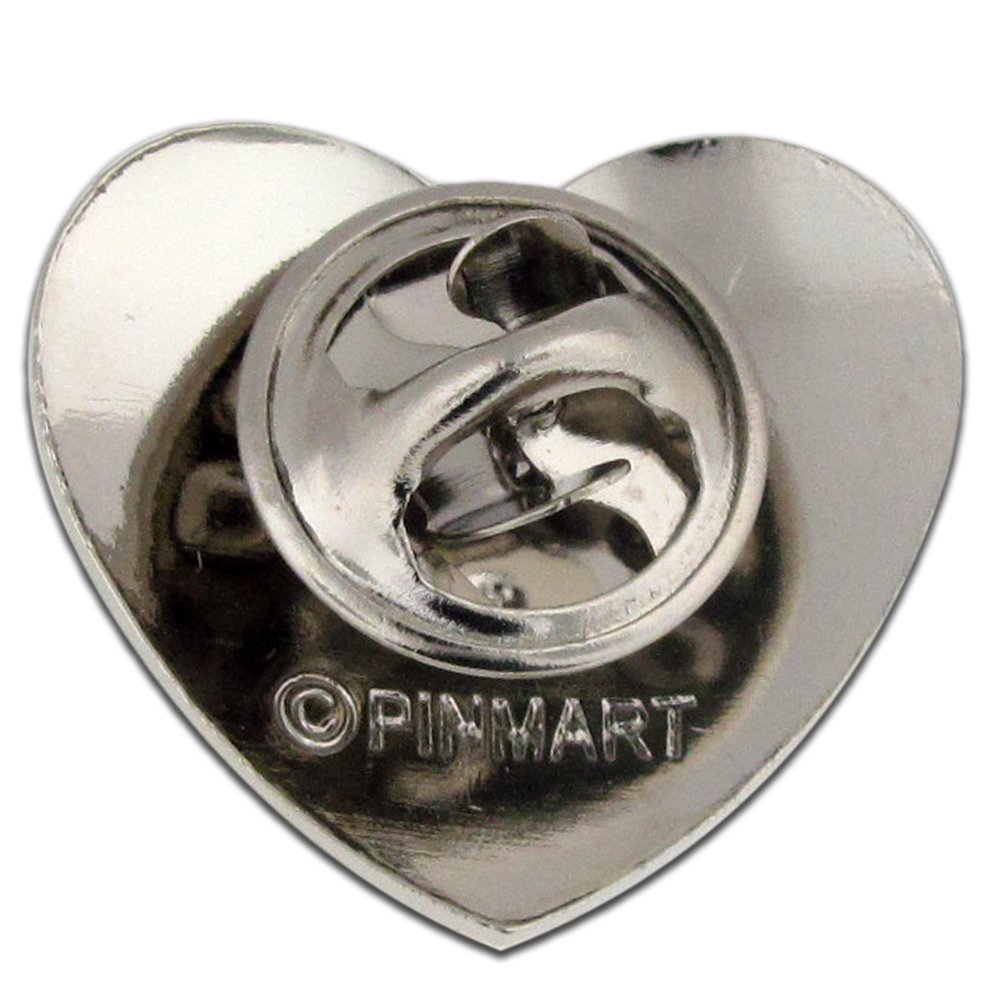 PinMart Enamel Lapel Pins - Heart Shaped Love Pins Bulk Pack for Valentine's Day Gifts, Party Favors & Classroom Cards | Romantic Accessories for Couples, Teachers & Students