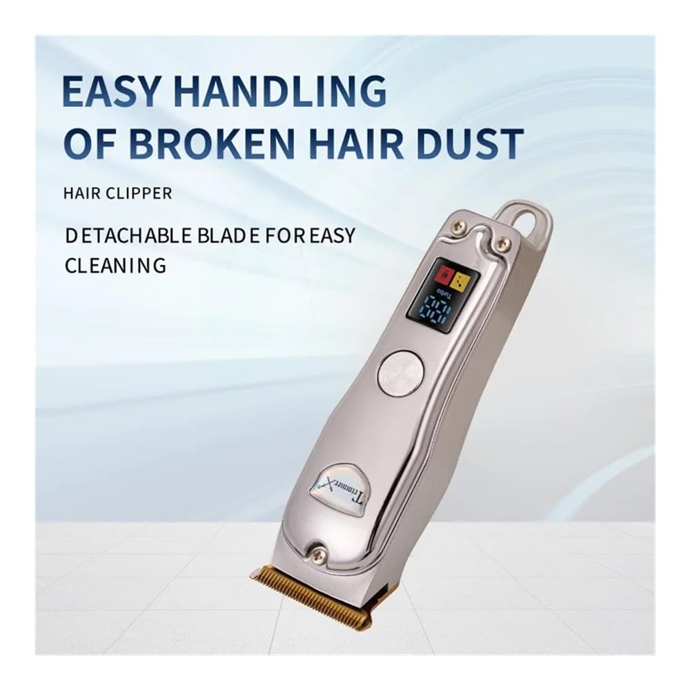 Professional Men's Electric Shaver & Hair Clipper Set - Barber Grade Precision Trimmer for Smooth Shaving & Grooming | Perfect for Home Use, Travel & Professional Barbershops (Human Skeleton Design)