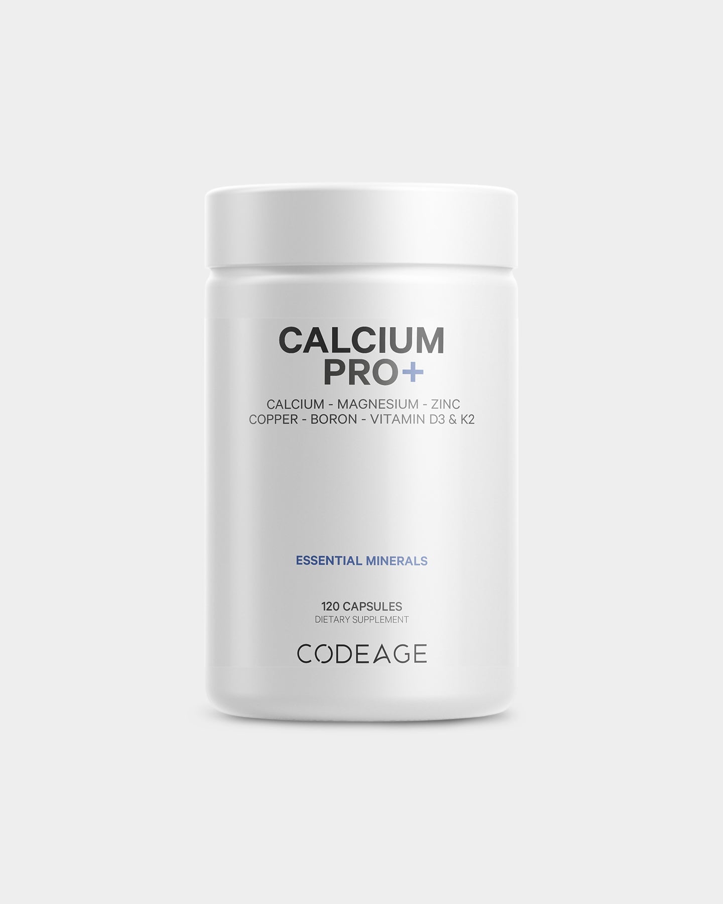 Codeage Calcium Pro+ - Premium Calcium Magnesium Supplement for Bone Health, Joint Support & Muscle Recovery - Ideal for Adults & Seniors - Supports Strong Bones & Healthy Joints