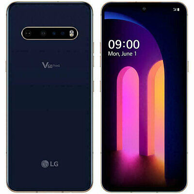 LG V60 ThinQ 5G UW Blue 128GB Unlocked Smartphone for Verizon | 5G Connectivity, Dual Screen Compatible | Perfect for Streaming, Gaming & Productivity