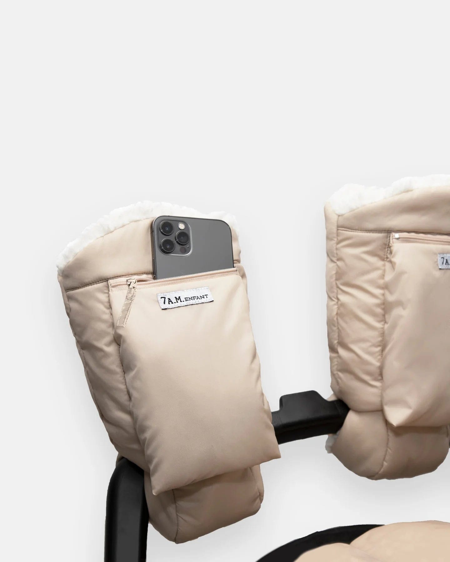 7AM Enfant Warmmuffs - Winter Baby Stroller Mittens, Fleece-Lined Hand Warmers for Infants & Toddlers - Perfect for Stroller Walks, Outdoor Play & Cold Weather Protection