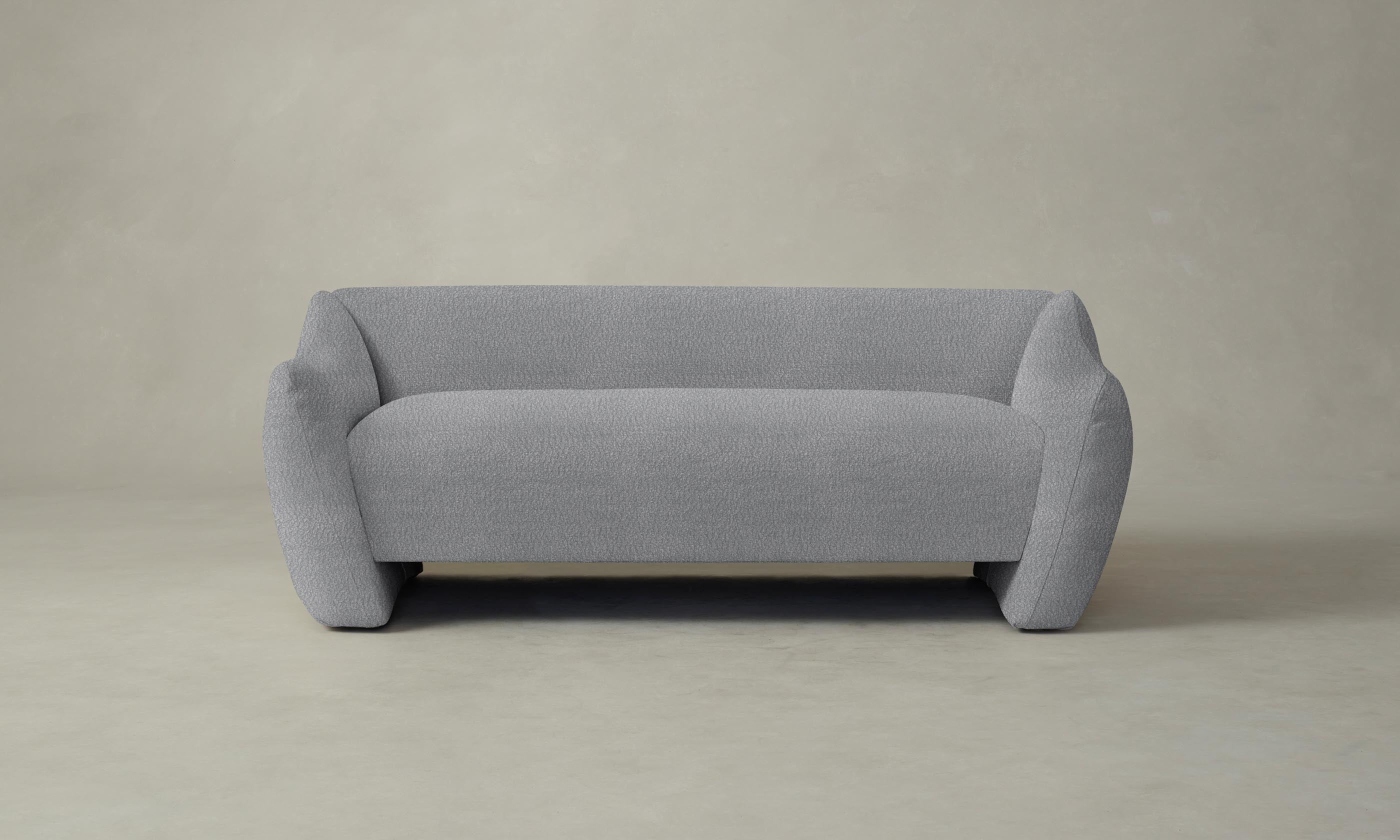 The Bond Settee - Italian Bouclé Waterfall Sofa | Modern Luxury Living Room Furniture for Home & Office Decor