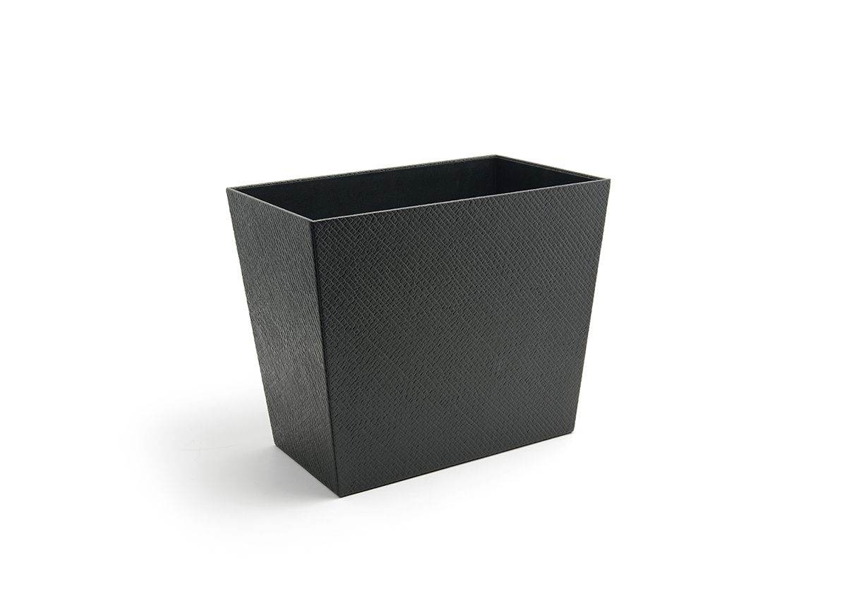 FOH Java Recycle Bin 17 Quart (4 Pack) - Stackable Trash Can for Office, Kitchen, Classroom & Home Recycling - Durable Plastic Waste Baskets for Paper, Cans & Bottles
