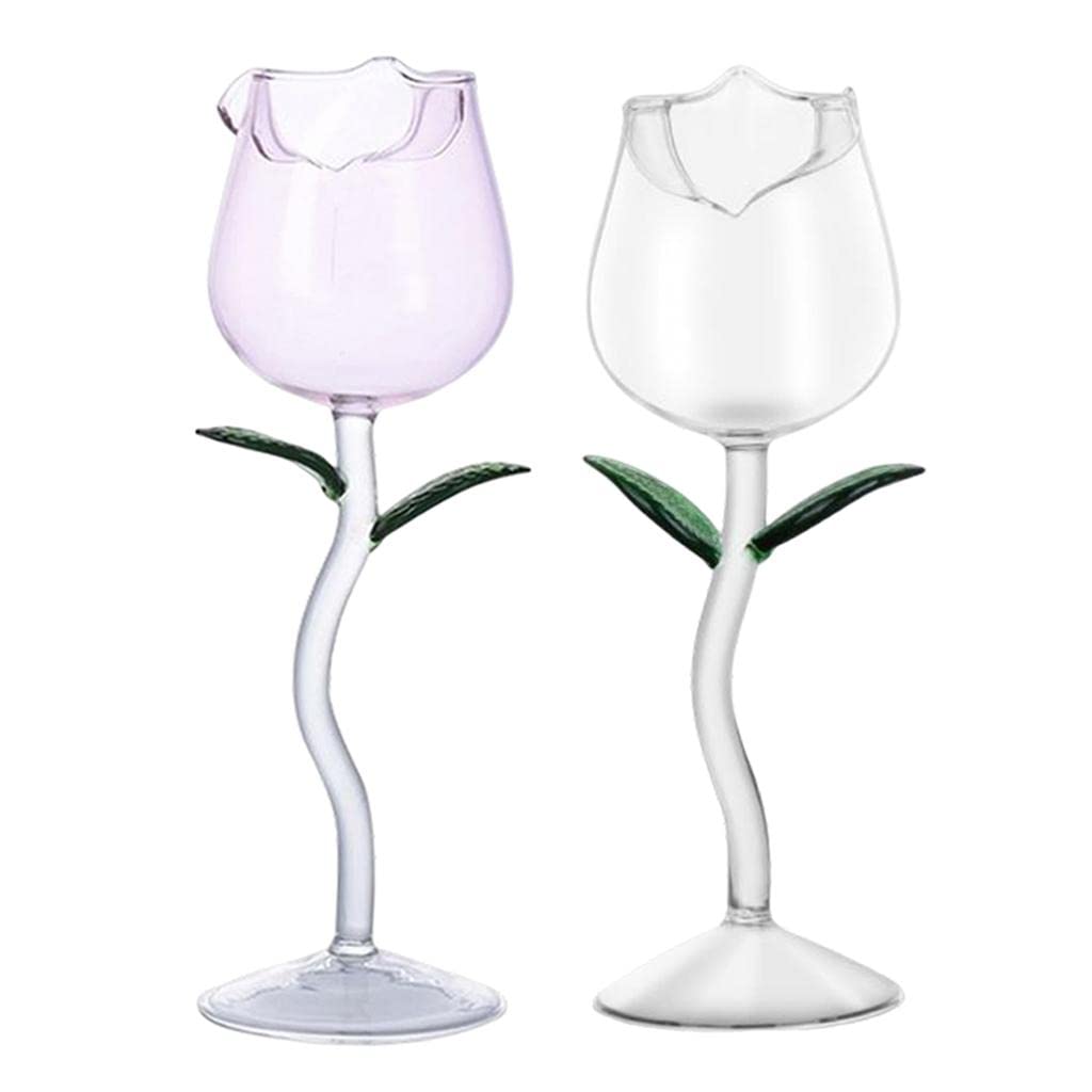 2pcs Clear Glass Goblets for Outdoor Pool, Anniversary, KTV, Club, Housewarming Party - Elegant Drinkware for Wine, Champagne, Cocktails