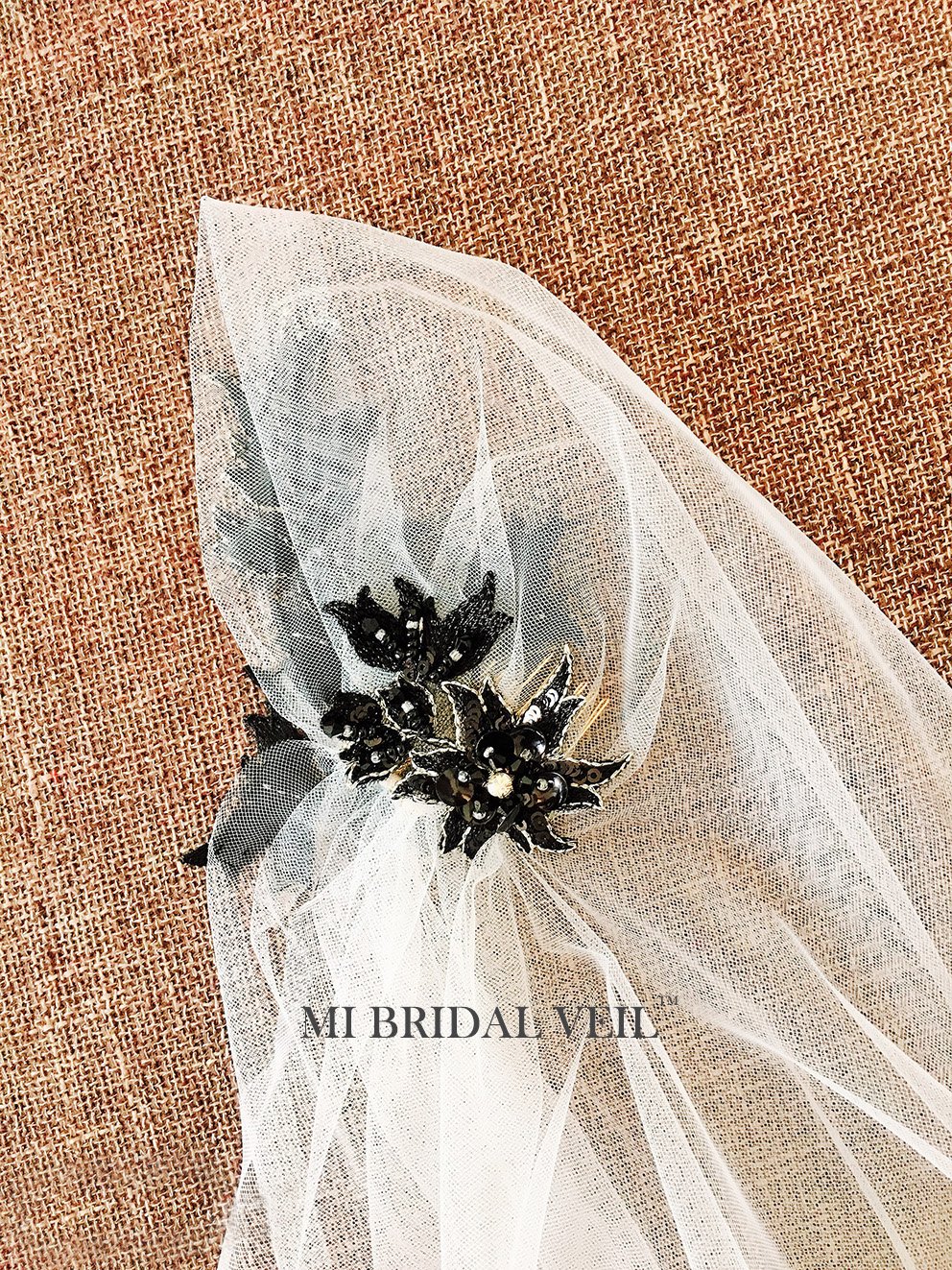 Juliet Cap Veil with Beaded Details | Vintage Bridal Headpiece for Wedding & Special Occasions | Perfect for Boho, Classic & Retro Bridal Looks