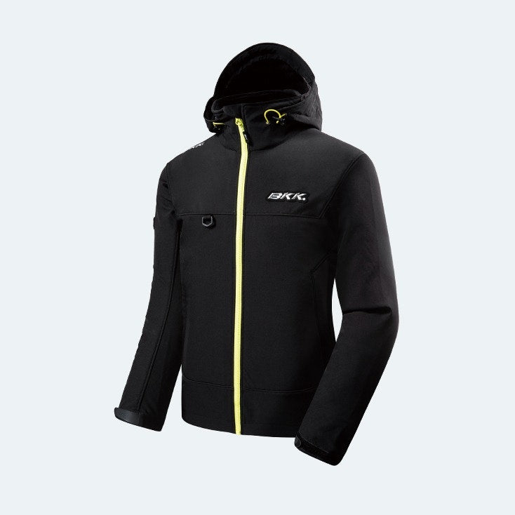BKK Soft Shell Jacket for Men & Women - Lightweight Waterproof Windbreaker for Hiking, Running & Outdoor Activities