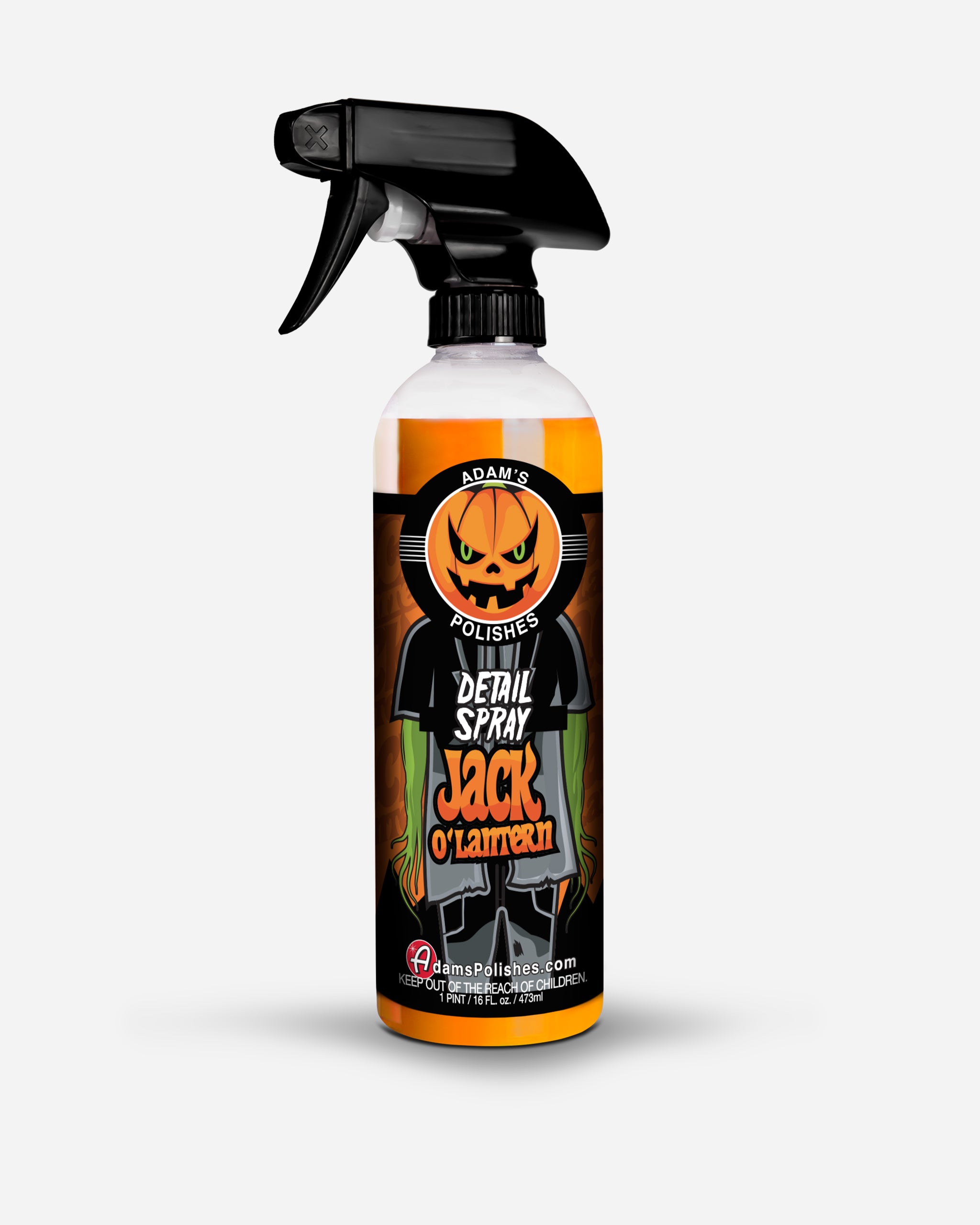 Adam's Jack o' Lantern Detail Spray - Premium Car Detailing Spray for Halloween Decorations & Pumpkin Carving - Perfect for Auto Detailing, Pumpkin Preservation & Holiday Decor