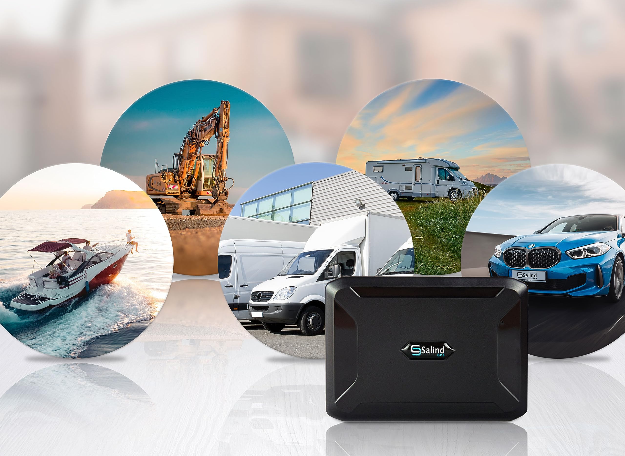4G LTE GPS Tracker for Vehicles - SALIND Magnetic Car Tracker with 70-Day Battery Life, Waterproof & Splash Proof Design, Strong Built-in Magnet for Easy Installation on Any Metal Surface | Perfect for Fleet Management, Teen Driver Monitoring & Anti-Theft Protection