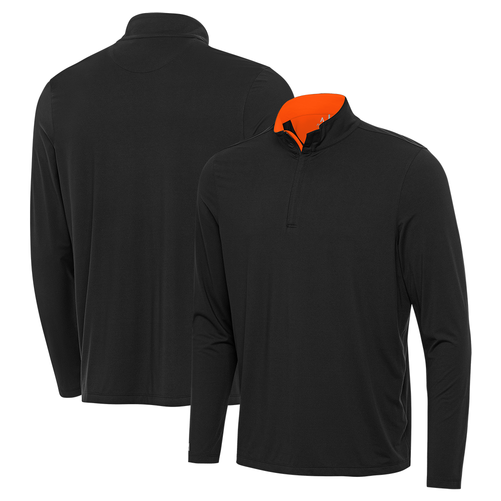 Custom Embroidered Men's Antigua Content 1/4 Zip Pullover - Lightweight Quarter-Zip Fleece for Golf, Hiking & Outdoor Activities