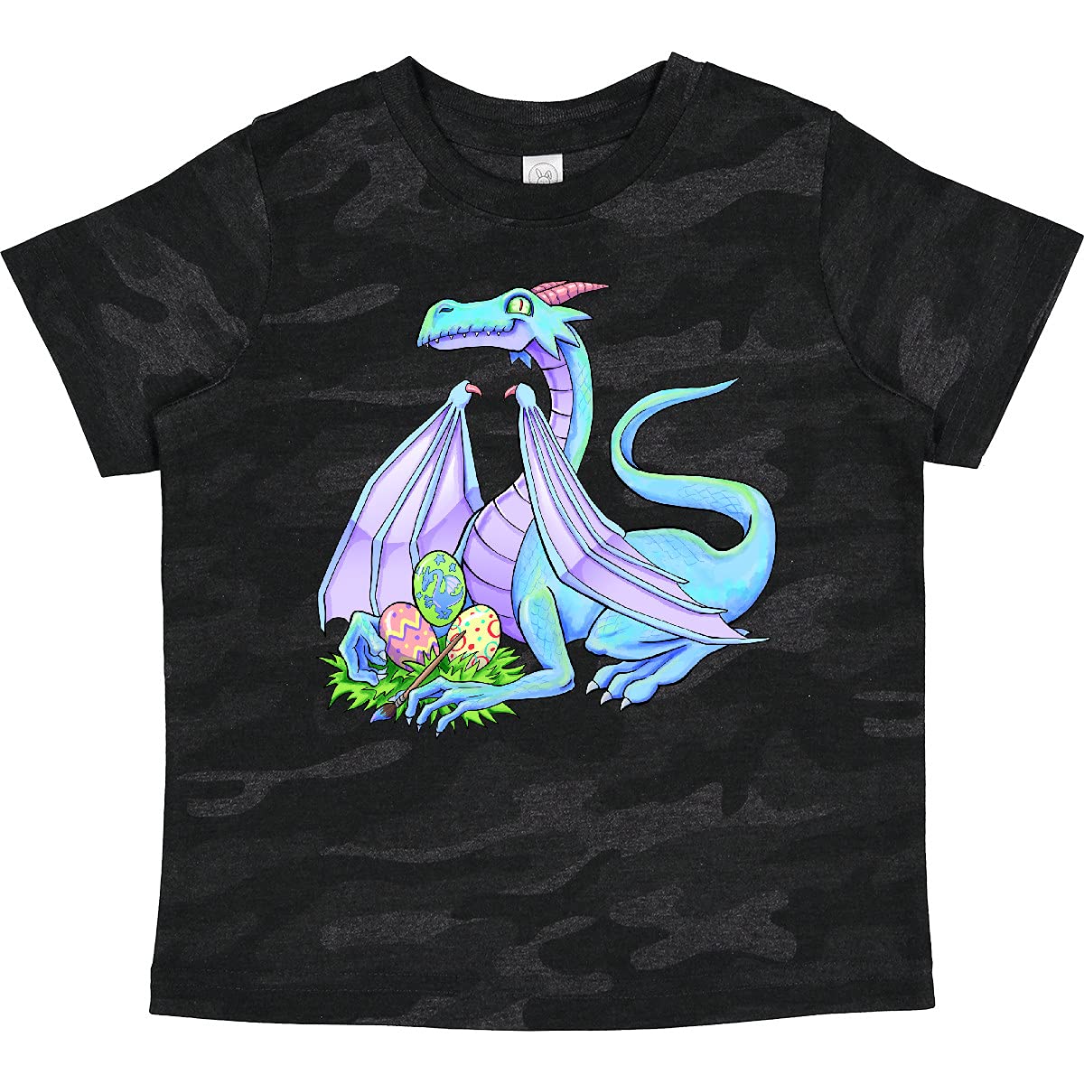Blue Easter Dragon Toddler T-Shirt - Fun Holiday Outfit
