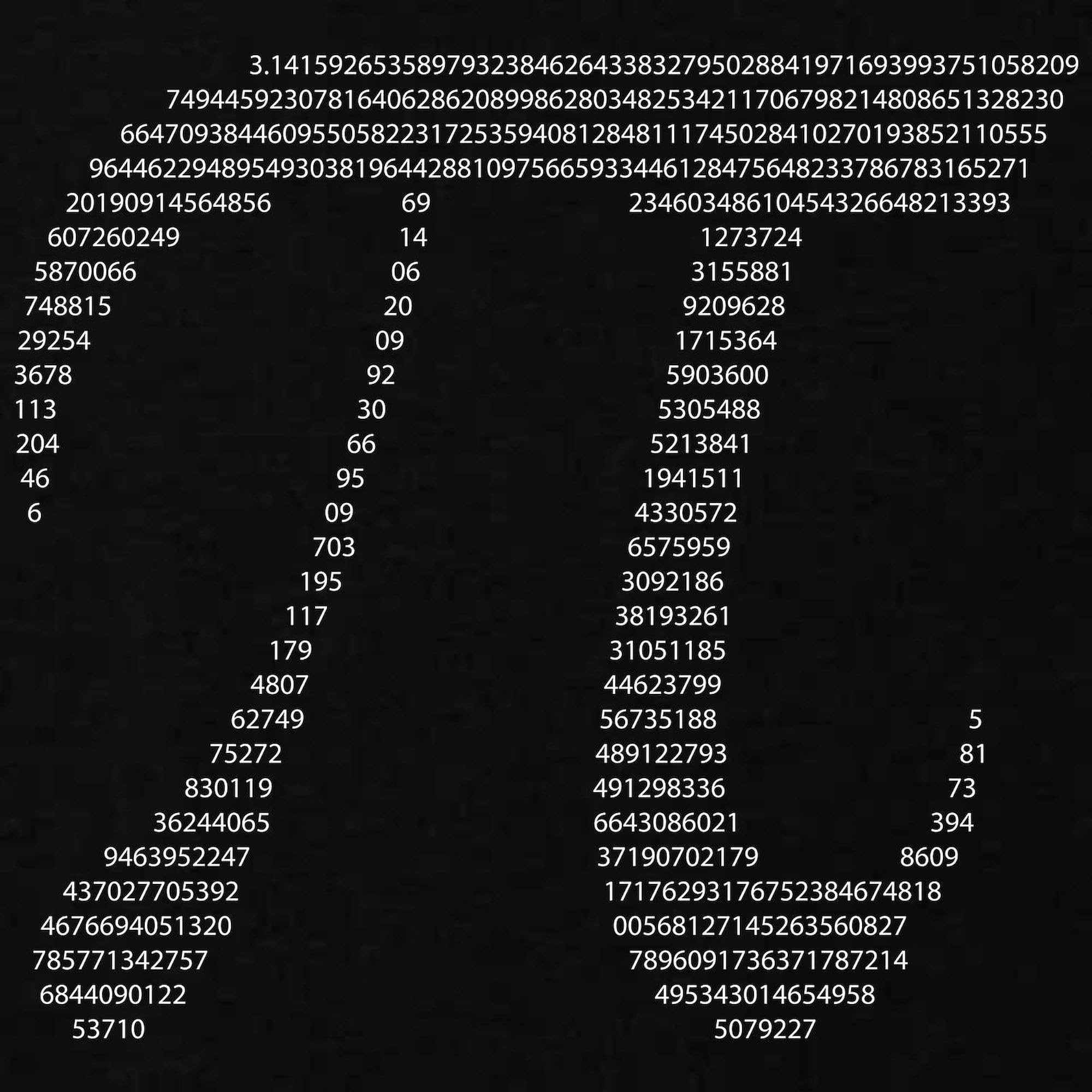 Pi Symbol with Numbers Maternity T-Shirt for Women - Dark Ruched Side Design - Perfect for Math Lovers, Pregnancy Announcements & Casual Wear