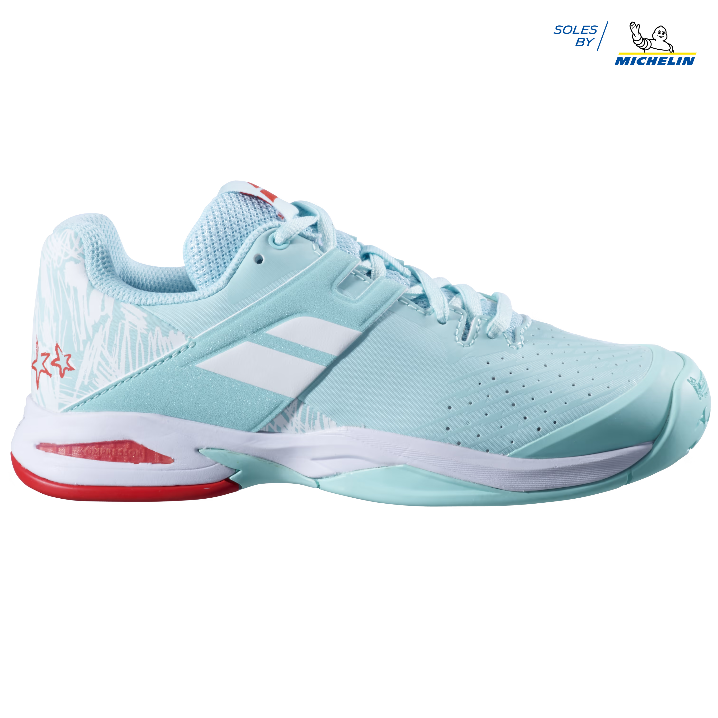 Babolat 2023 PROPULSE Junior Tennis Shoes - Lightweight & Durable Kids' Tennis Footwear for Court Performance | Perfect for Junior Tennis Training & Matches