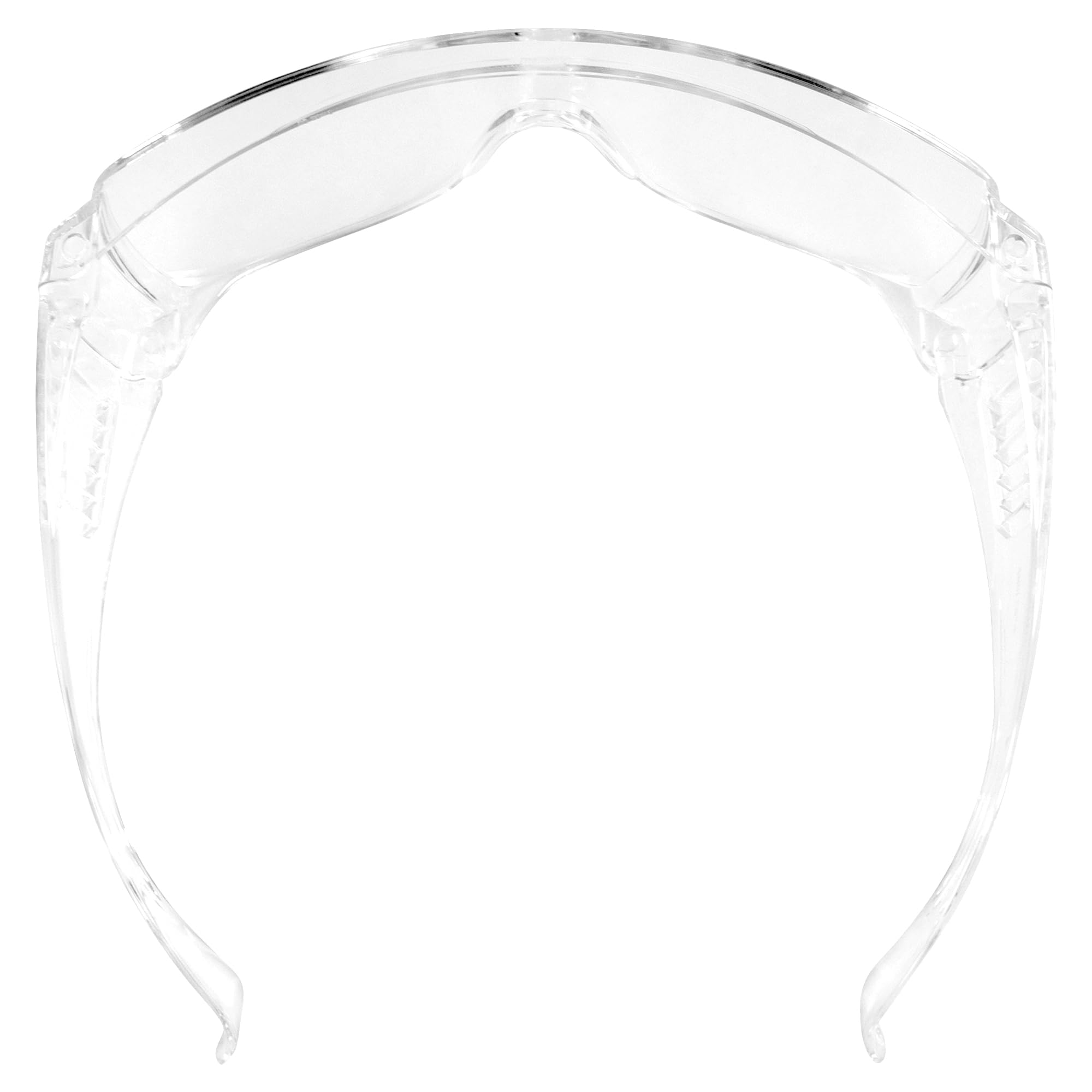 100 Pack MotoFrames Safety Glasses with Clear Lens & Side Shields - ANSI Z87.1 Certified, Anti-Fog, Scratch Resistant - Perfect for Construction, Woodworking, Lab Work & Outdoor Activities (Fits Over Prescription Glasses)