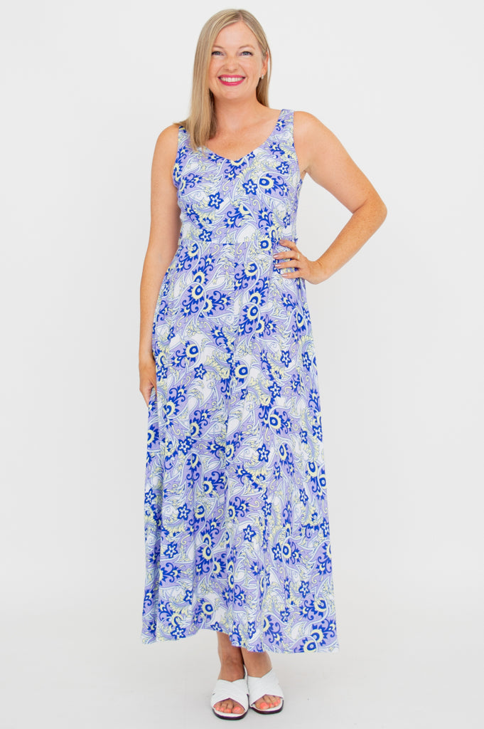 Coraline Dress - Elegant Dazzle Linen Bamboo Summer Dress for Women | Perfect for Beach Vacations, Garden Parties & Date Nights
