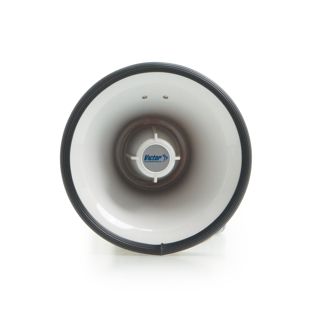 Victor Megaphone with Handheld Microphone - 25W Loud Portable Bullhorn for Outdoor Events, Sports Games & Emergency Announcements