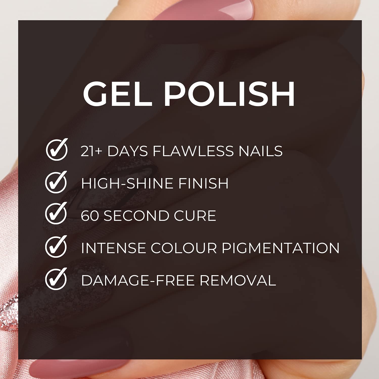 Bluesky Gel Polish - Iced Cappuccino Nail Lacquer - Long Lasting UV LED Soak Off Nail Polish for Salon & Home Manicure - Perfect for Parties, Weddings & Special Occasions