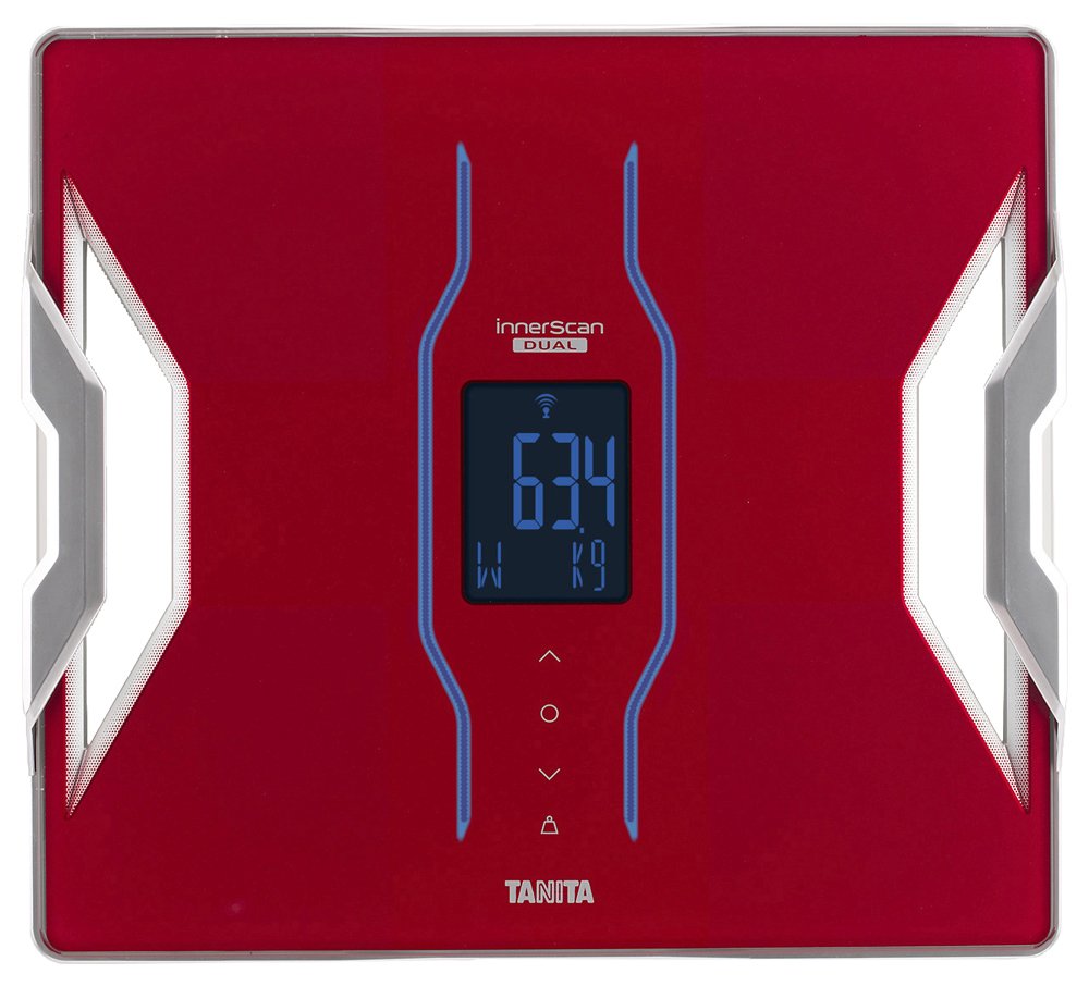 Tanita RD-902-RD Inner Scan Dual Body Composition Analyzer with Muscle Quality Score - World's First Health Monitor with iPhone & Android App - Track Fitness Progress at Home/Gym