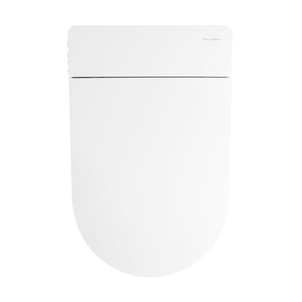 Smart Wall-Mounted Toilet with Bidet Bundle - Space-Saving Modern Bathroom Solution for Small Homes & Apartments