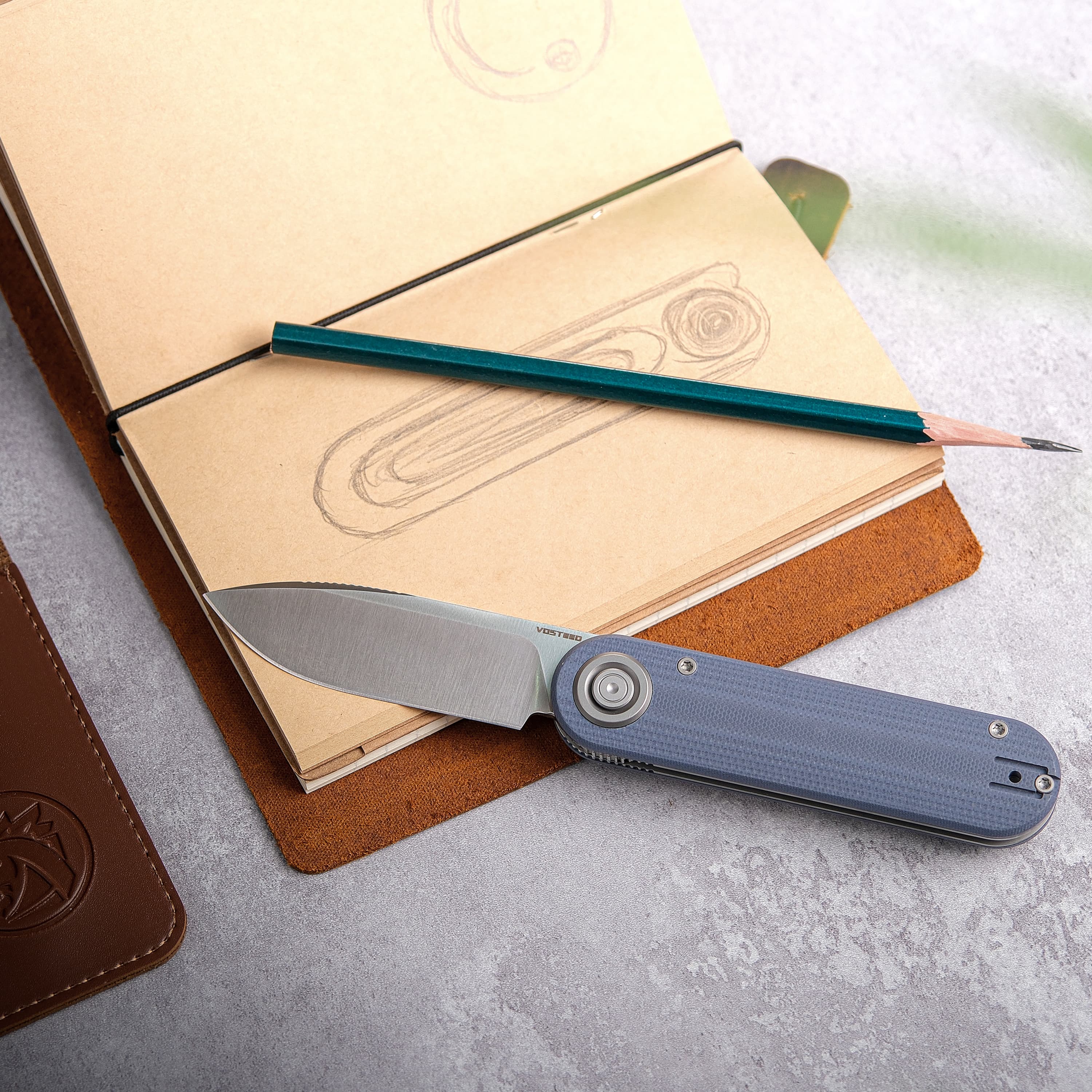 Corgi V 295 Folding Knife with Vanchor Lock - 2.95