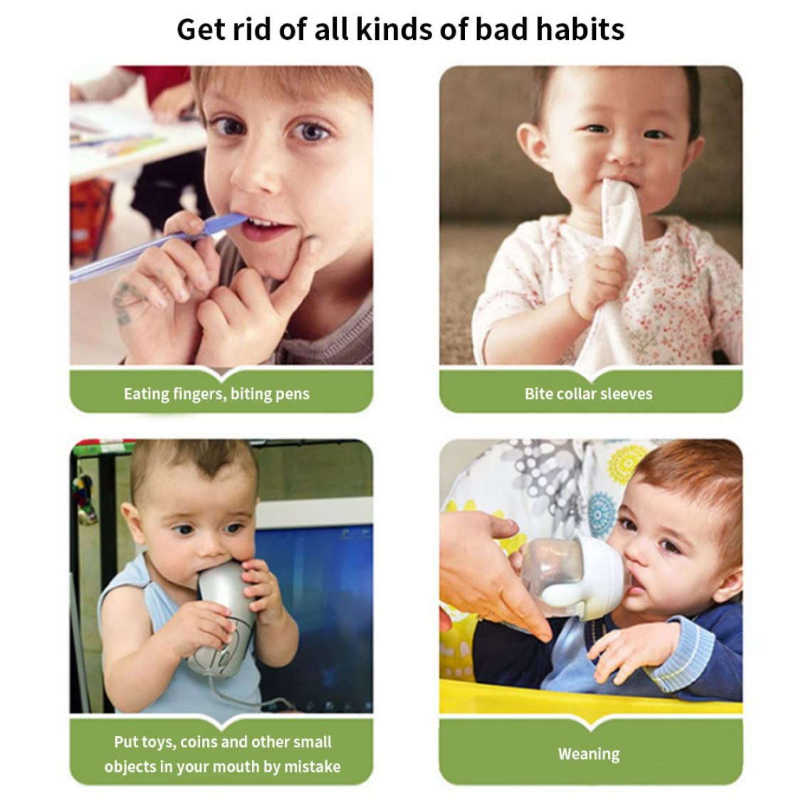 Bitter Nail Polish to Stop Nail Biting & Thumb Sucking for Kids - Safe Nail Biting Treatment - Prevent Nail Biting Habit - Ideal for Children's Nail Care & Thumb Sucking Prevention