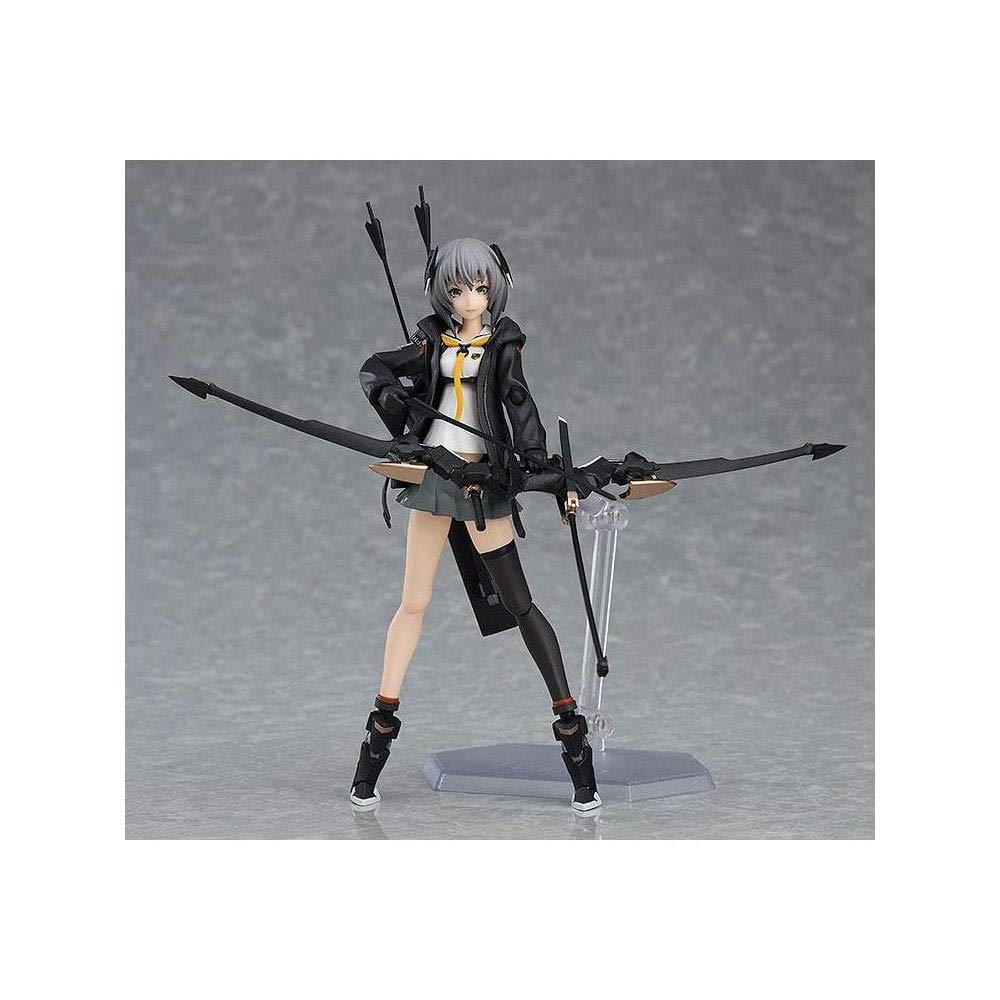 Roku Figma Action Figure - Heavily Armed High School Girls Collectible (Multicolor) | Perfect for Anime Fans, Display Shelves & Gift Giving