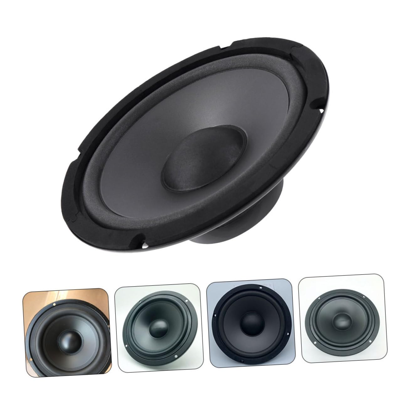 Angoily Coaxial Stereo Car Door Speakers 2pcs - Full Range Universal Fit Audio Speakers for Enhanced In-Car Music Experience