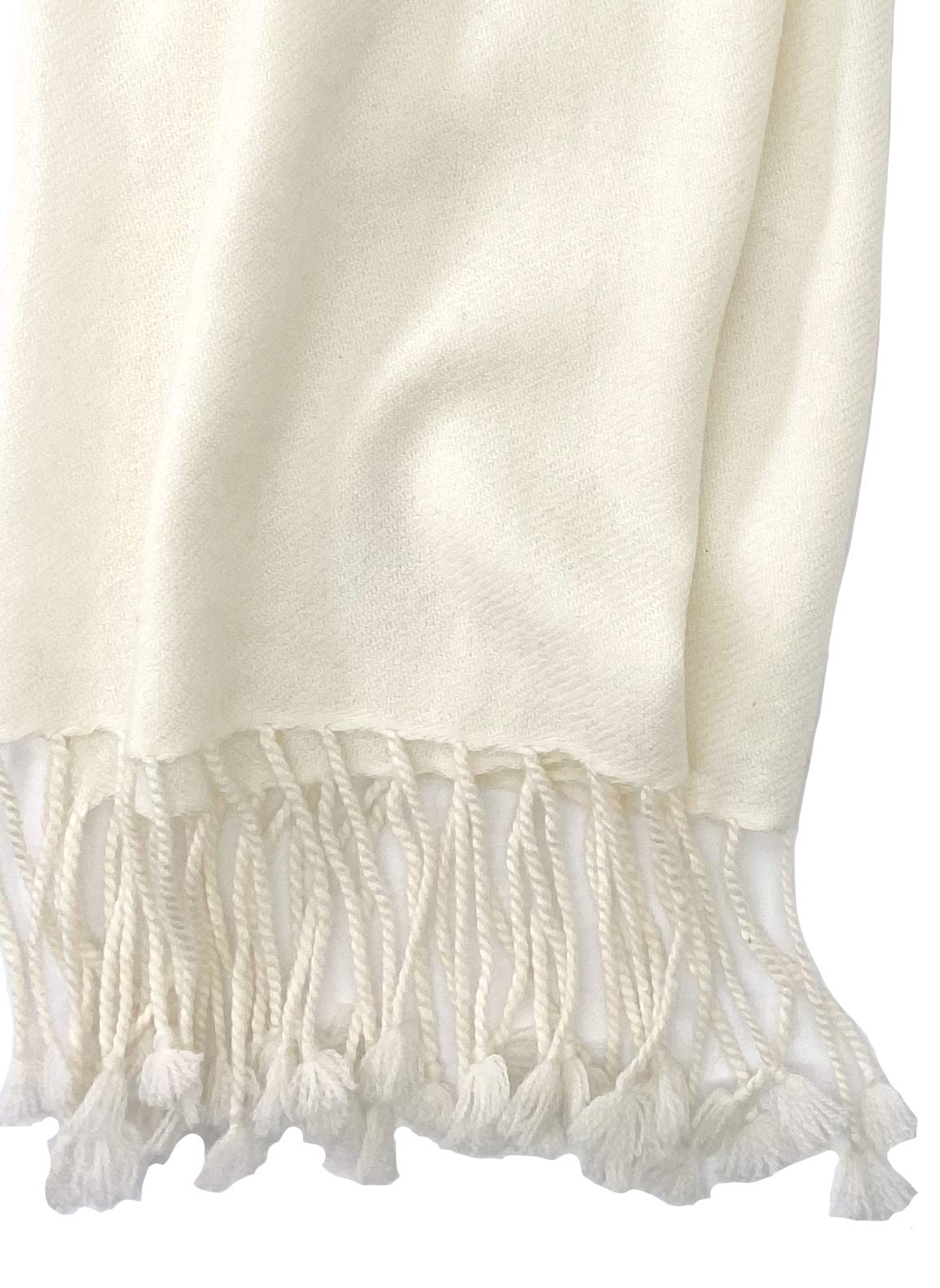 Luxury 100% Pure Pashmina Shawl Wrap - 3 Ply Cashmere Scarf for Women, Soft & Warm Winter Accessory - Perfect for Gifts, Weddings, and Cold Weather Fashion