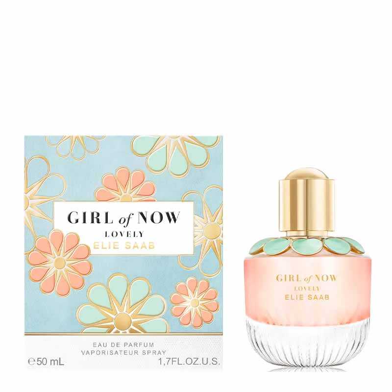 Elie Saab Girl of Now Lovely Eau de Parfum for Women - Floral Fruity Fragrance | Perfect for Date Night & Special Occasions