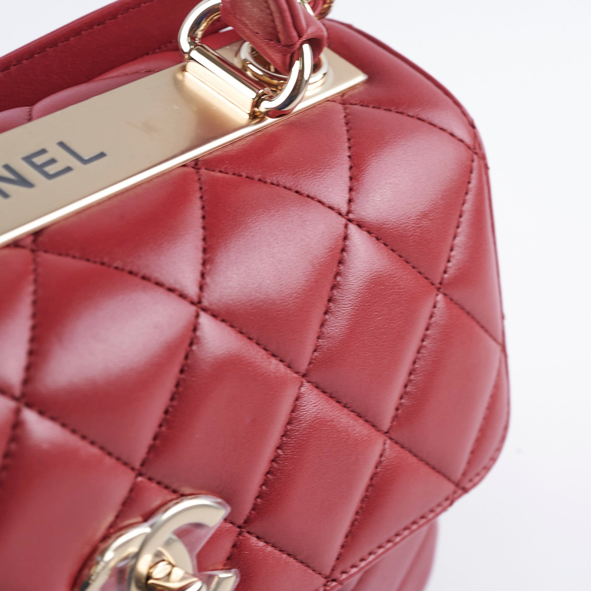 Chanel Small CC Trendy Red 28 Series Crossbody Bag - Luxury Designer Handbag for Women | Perfect for Parties, Date Nights & Special Occasions