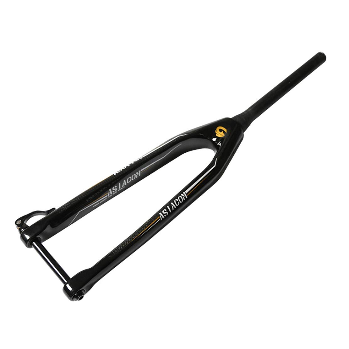 HIOD Carbon Fiber Mountain Bike Forks - Lightweight Disc Brake Fork with Tapered Tube for MTB & Road Bikes | Perfect for Trail Riding, Downhill & Commuting