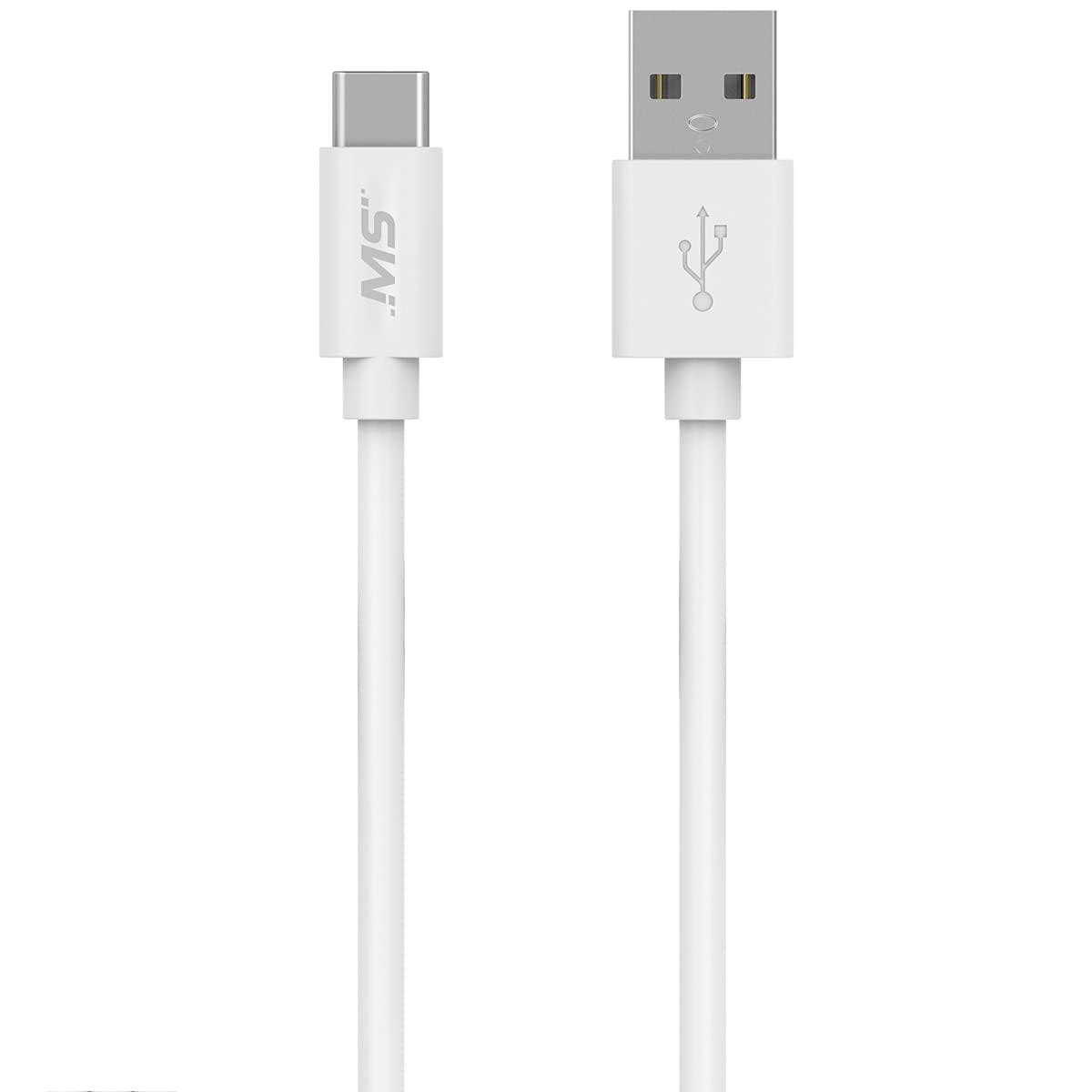 MobileSpec MB06336 4ft USB-C to USB Fast Charging & Data Sync Cable - Compatible with Smartphones, Tablets & Laptops for Home, Office & Travel Use